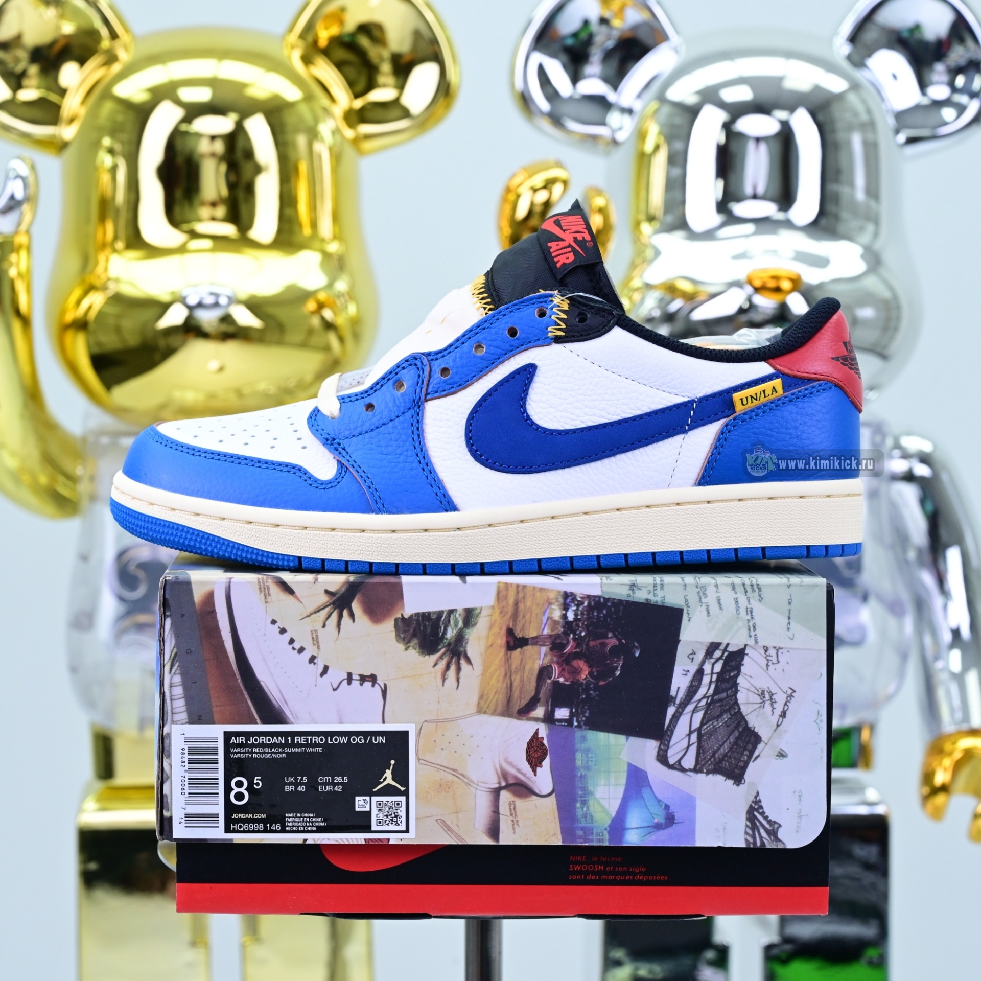 AIR JORDAN 1 RETRO LOW OG /UN  HQ6998-146