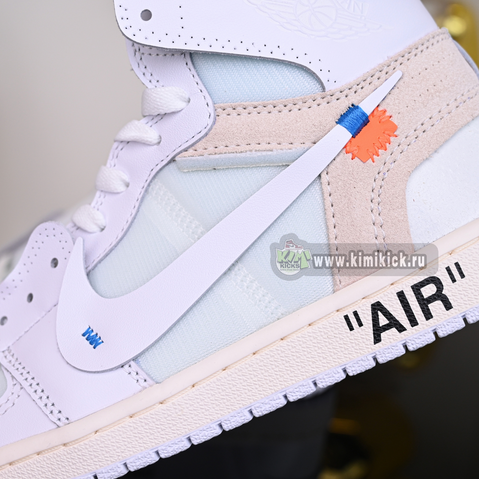 OFF-WHITE X AIR JORDAN 1 RETRO HIGH OG 'WHITE' 2018