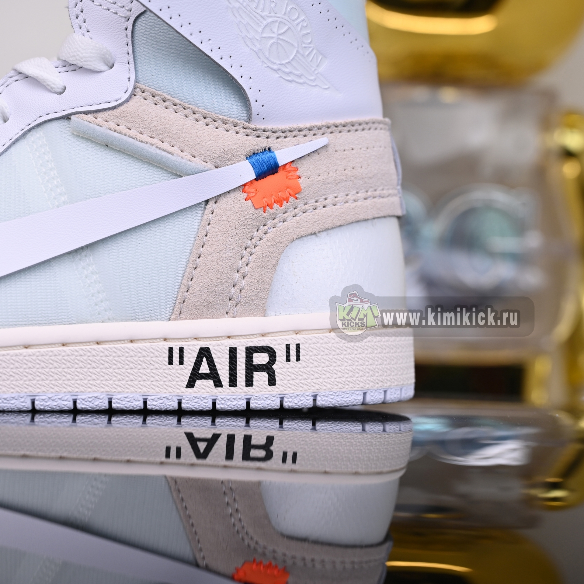 OFF-WHITE X AIR JORDAN 1 RETRO HIGH OG 'WHITE' 2018
