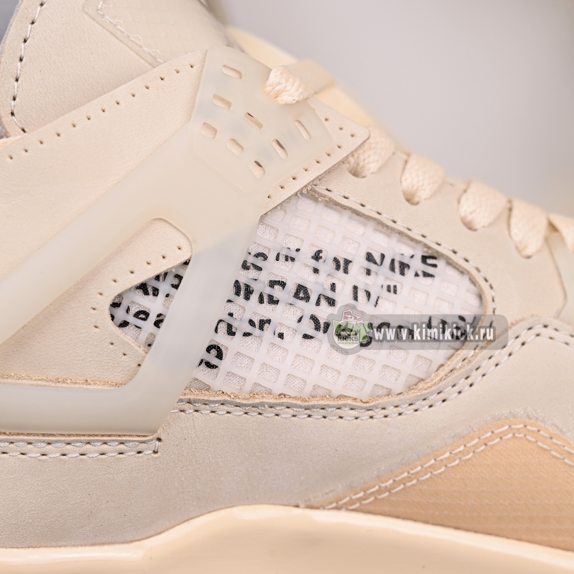 AIR JORDAN OFF-WHITE X WMNS AIR JORDAN 4 SP 'SAIL' CV9388-100