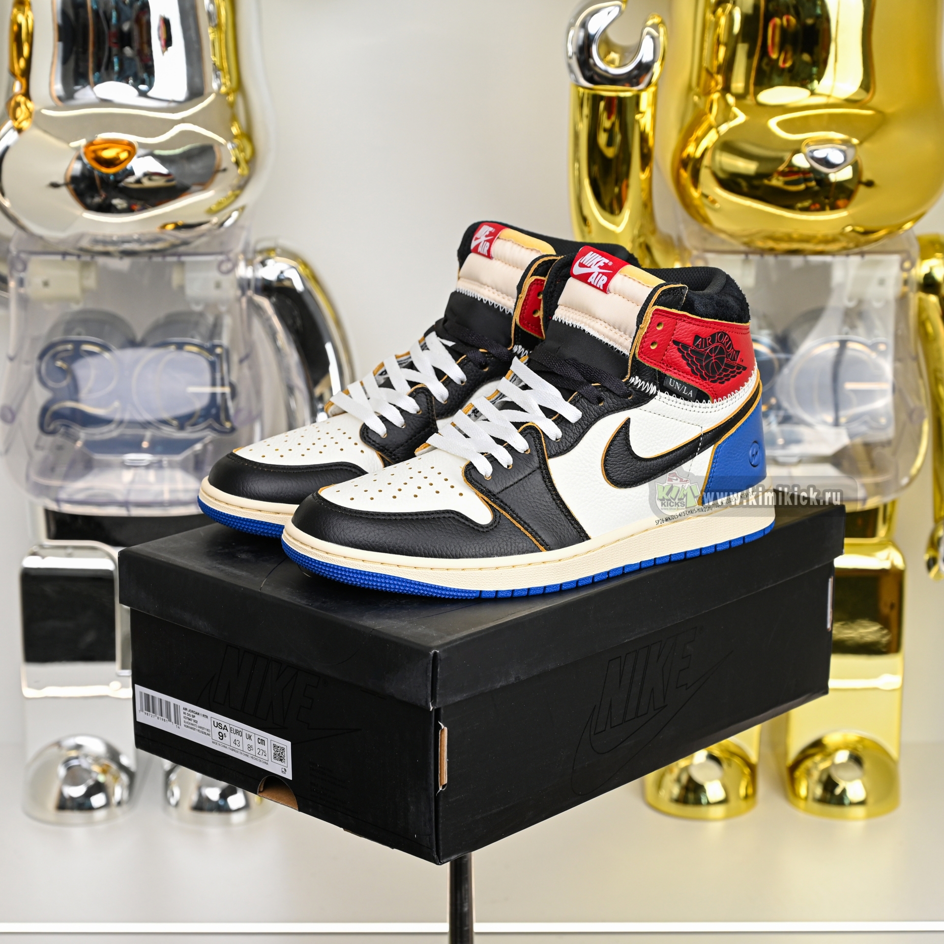 Union LA x Fragment Design x  Air Jordan 1 High OG