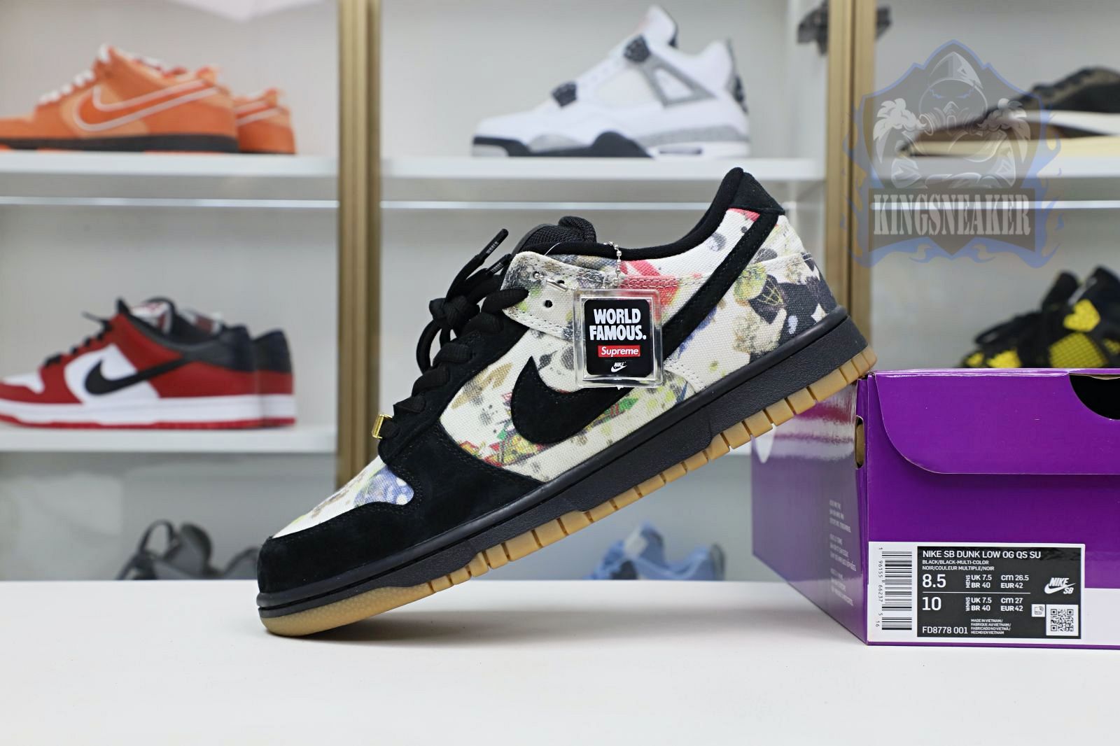 Supreme xNike SB DunkLow