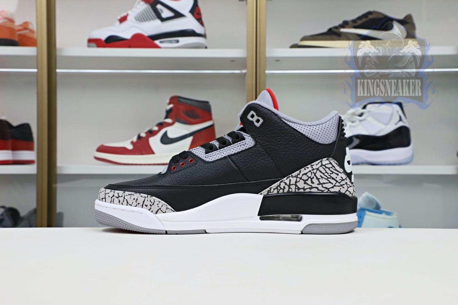 Jordan Air Jordan 3 retro blackcement  2018(854262-001)