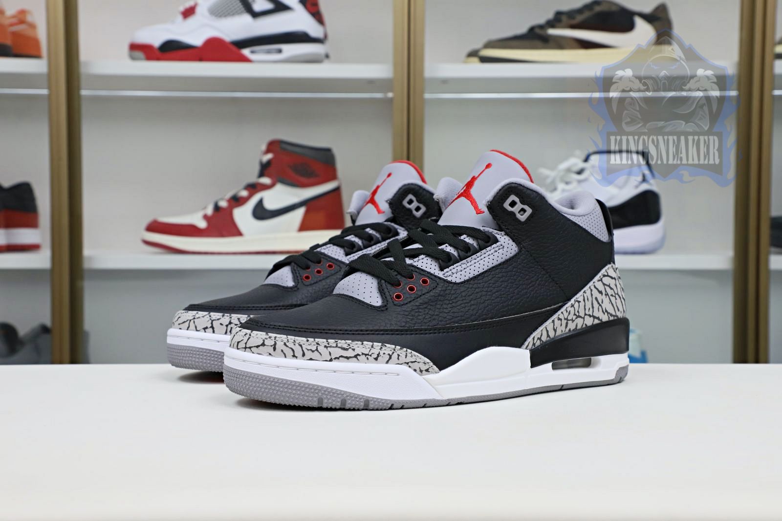 Jordan Air Jordan 3 retro blackcement  2018(854262-001)