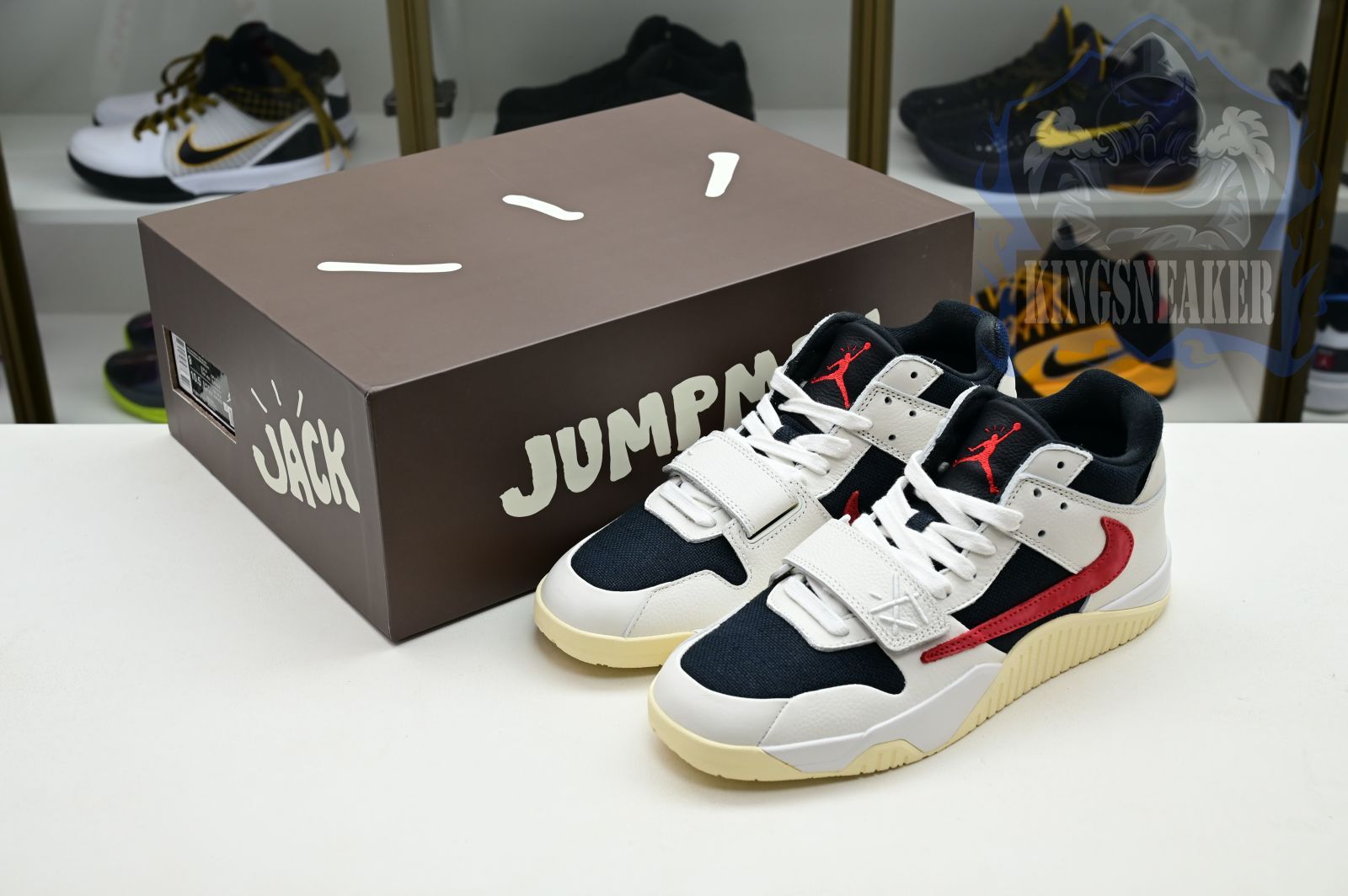 Travis Scott x Jordan Jumpman Jack TR “University Red”