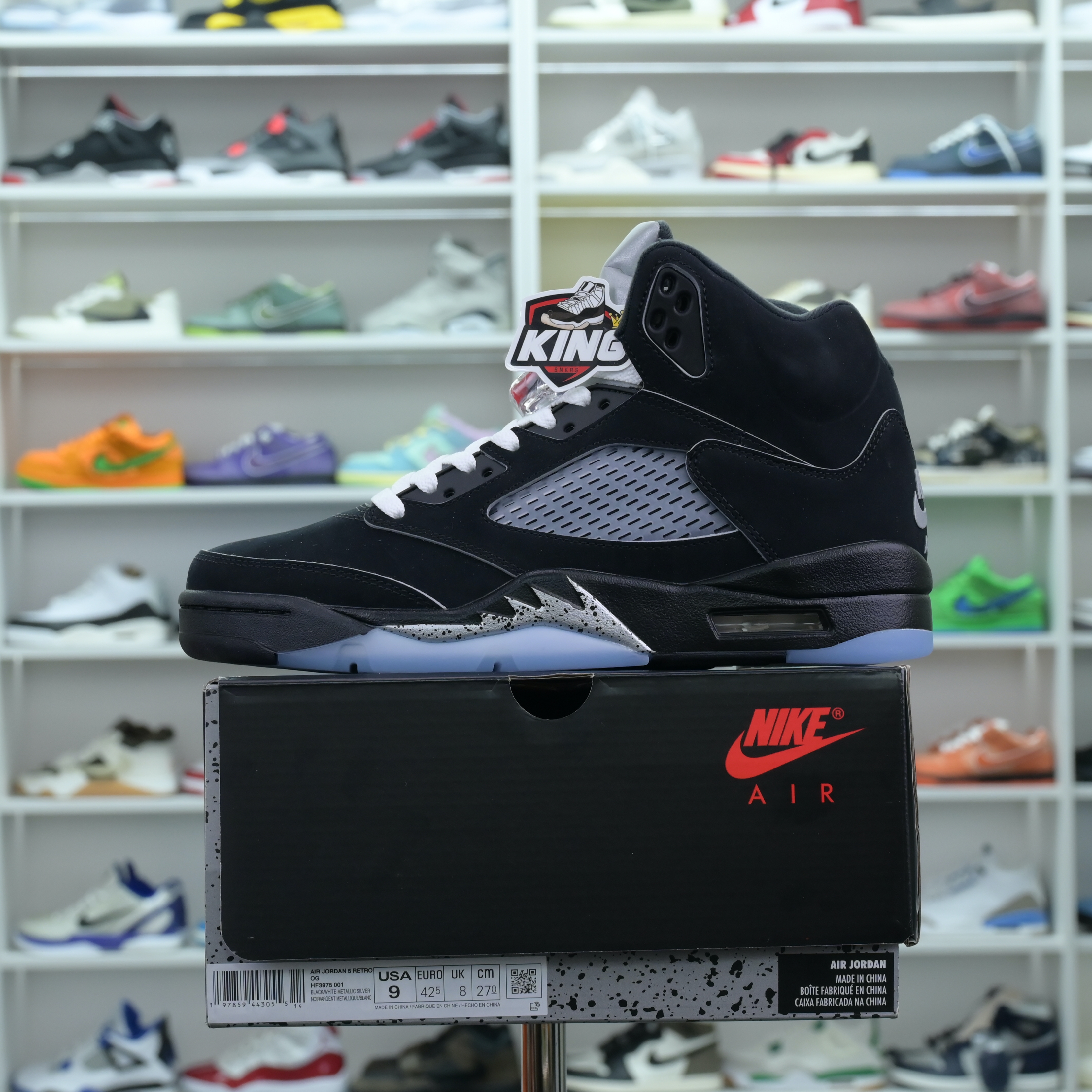 Jordan Air Jordan 5“BLACK METALLIC REIMAGINED”