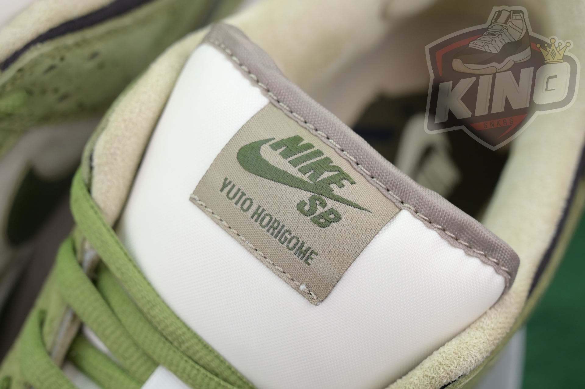 Yuto Horigome x Nike Dunk SB Asparagus