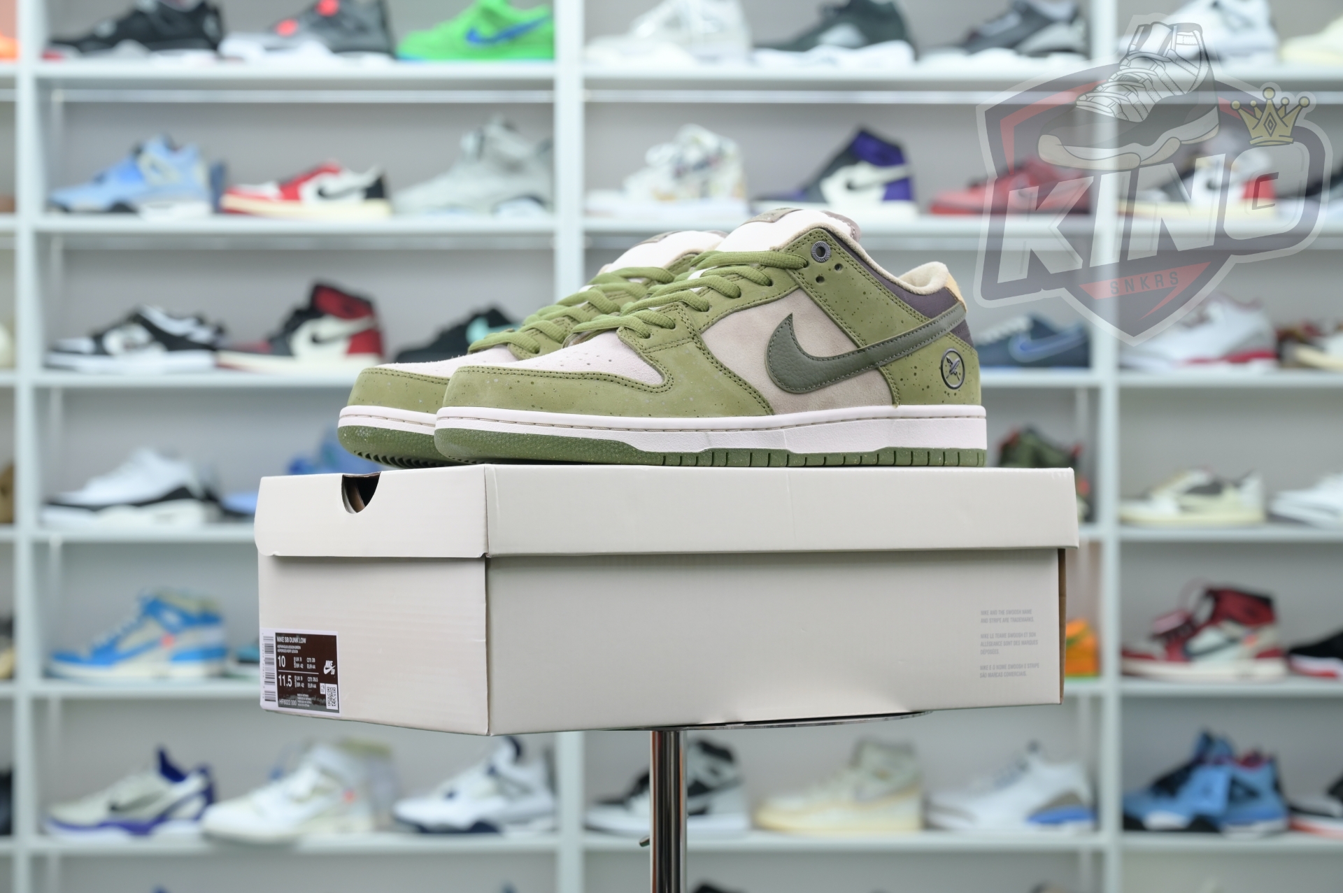 Yuto Horigome x Nike Dunk SB Asparagus