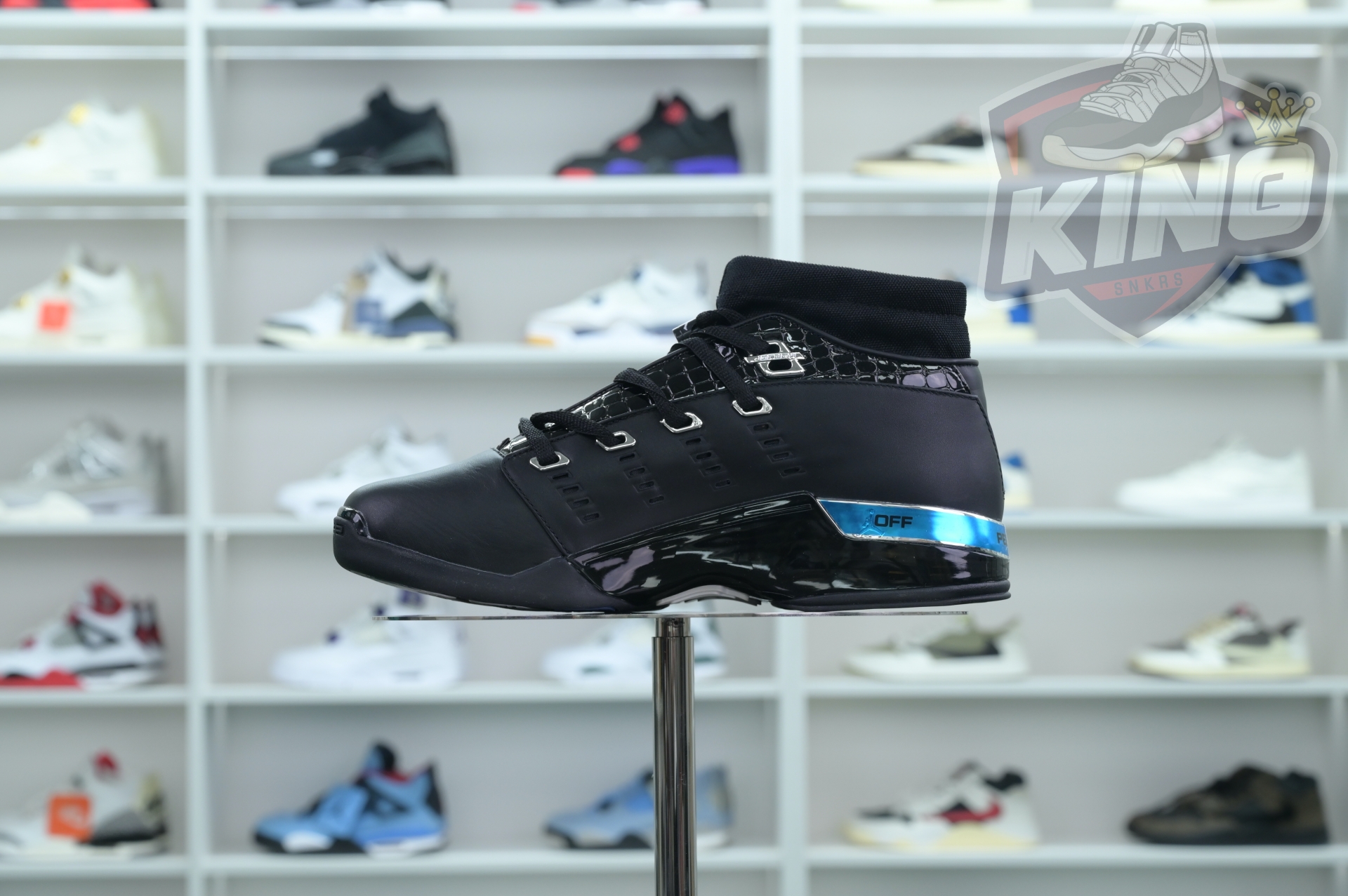 Jordan Air Jordan 17 OG Low Black Chrome