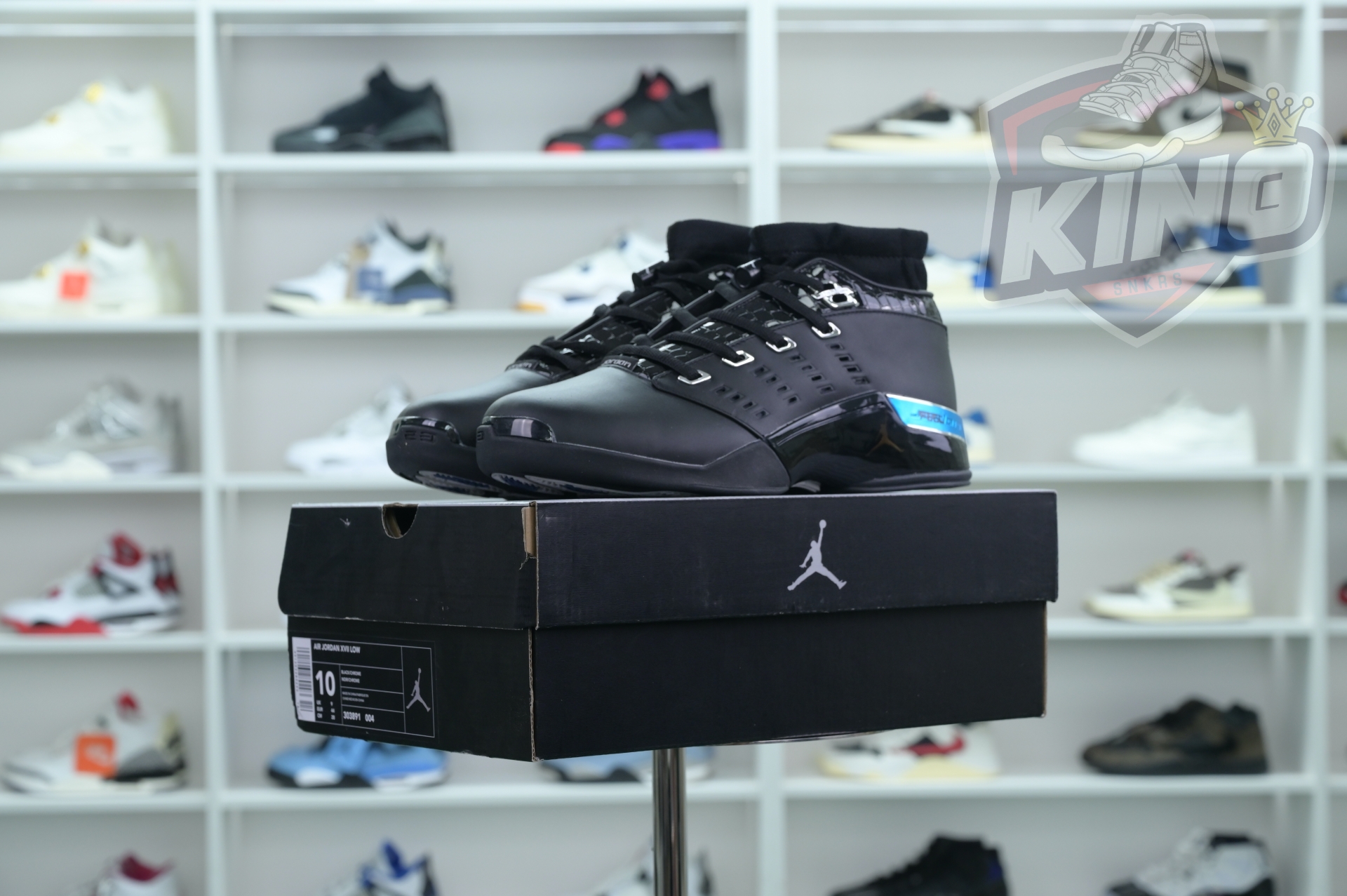 Jordan Air Jordan 17 OG Low Black Chrome