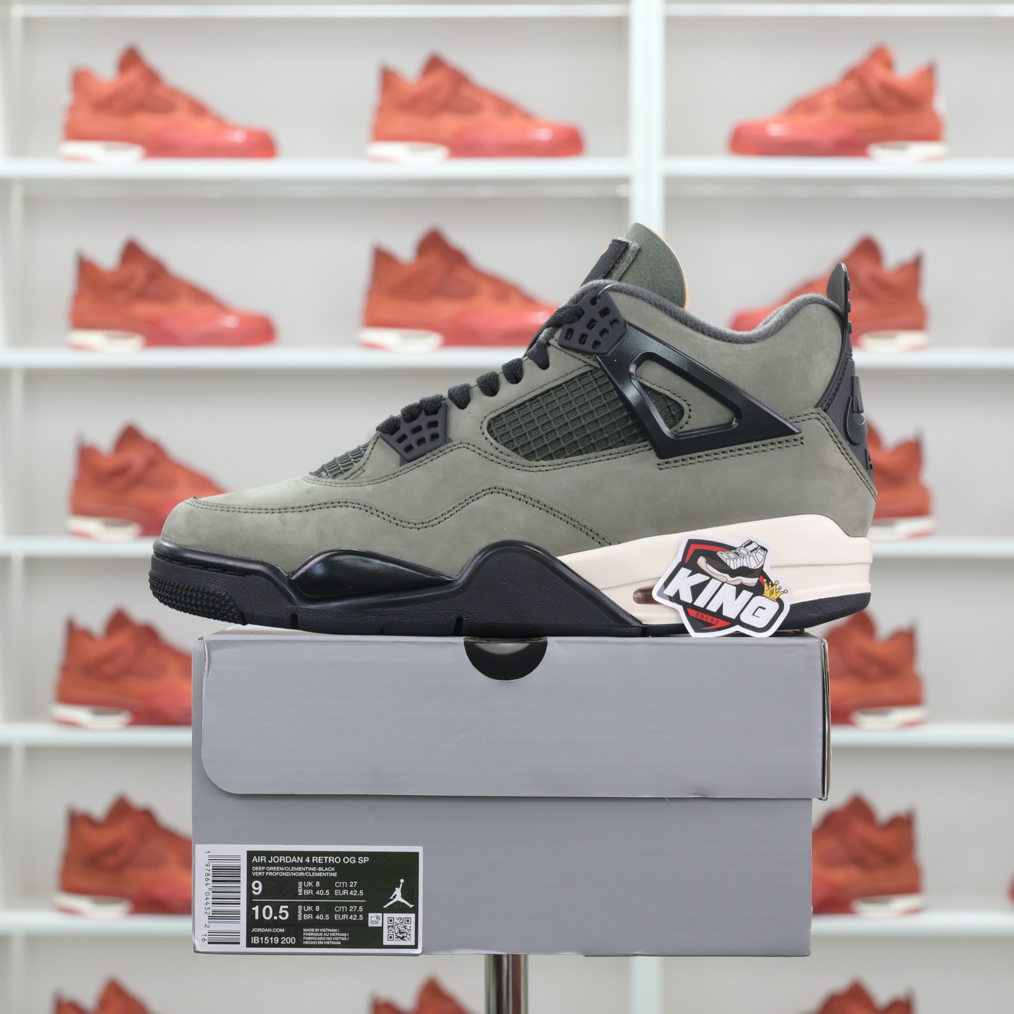 UNDEFEATED x Jordan Air Jordan 4  B1519-200