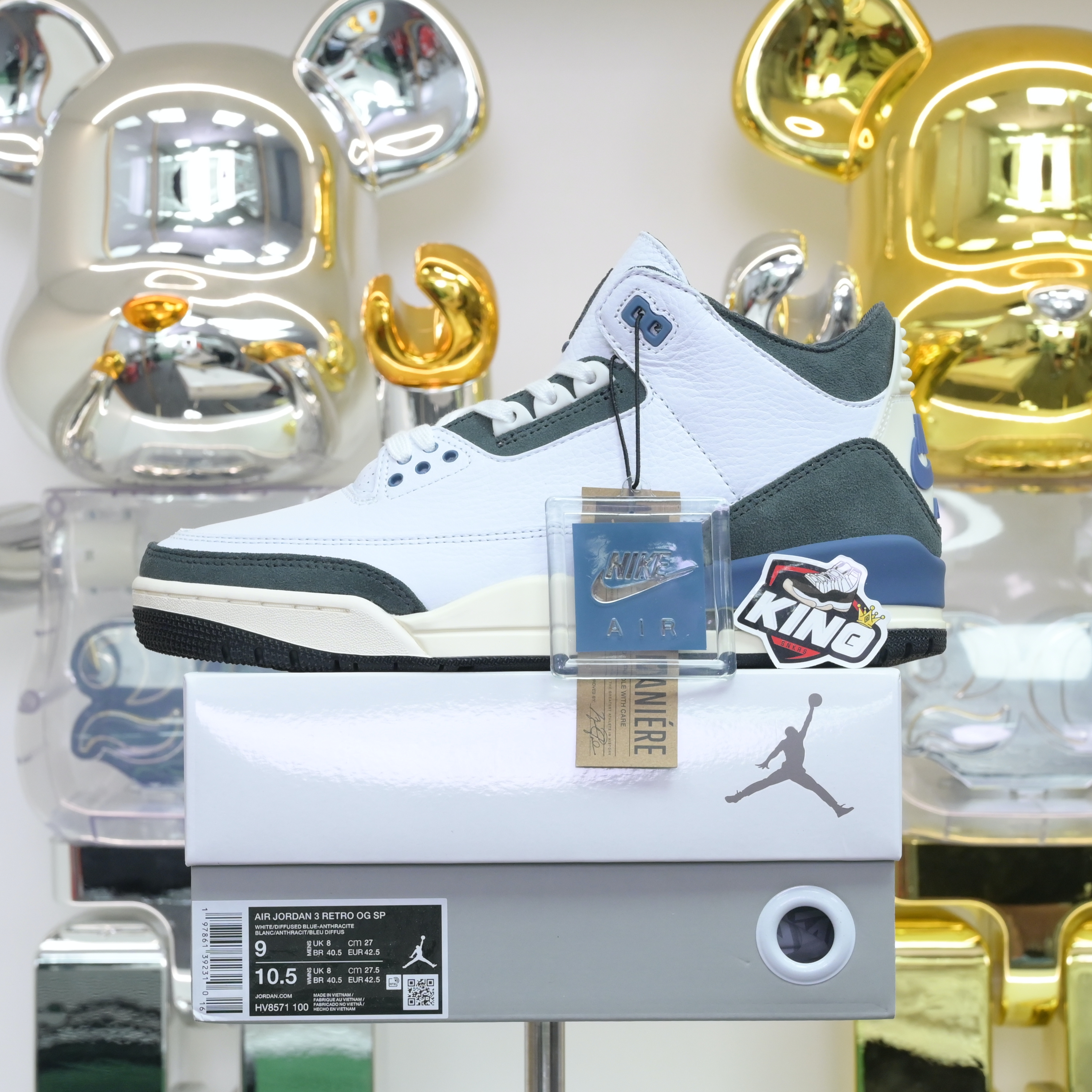 A Ma Maniére x Jordan Air Jordan3“DIFFUSED BLUE” HV8571-100