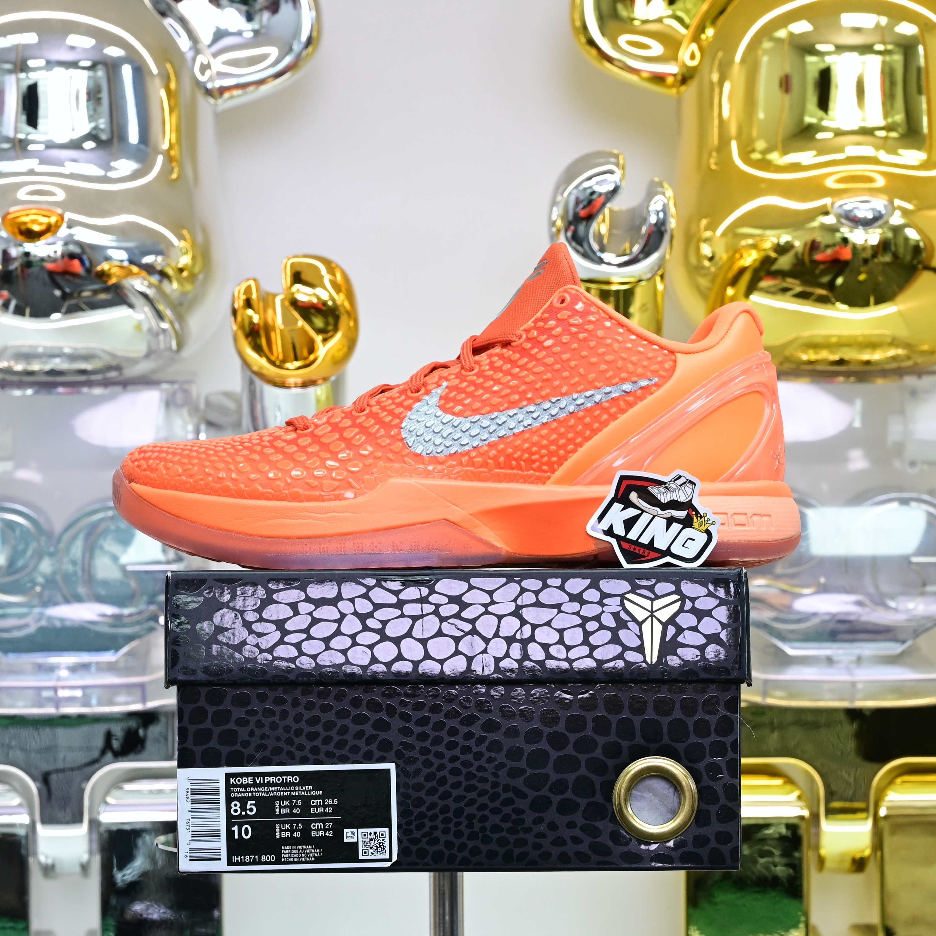 Nike Zoom Kobe 6 Protro“Total Orange”IH1871-800