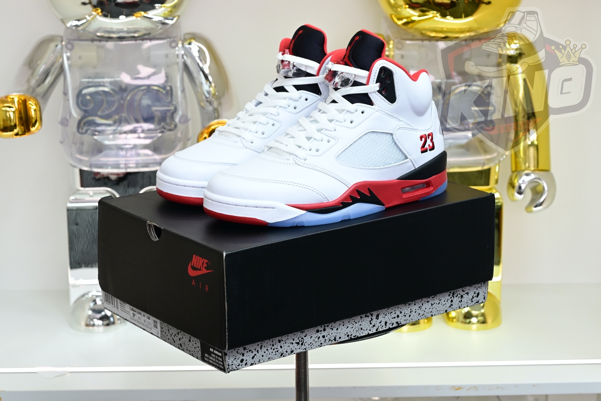 Air Jordan 5 Fire Red“Black Tongue”  HQ7978-101