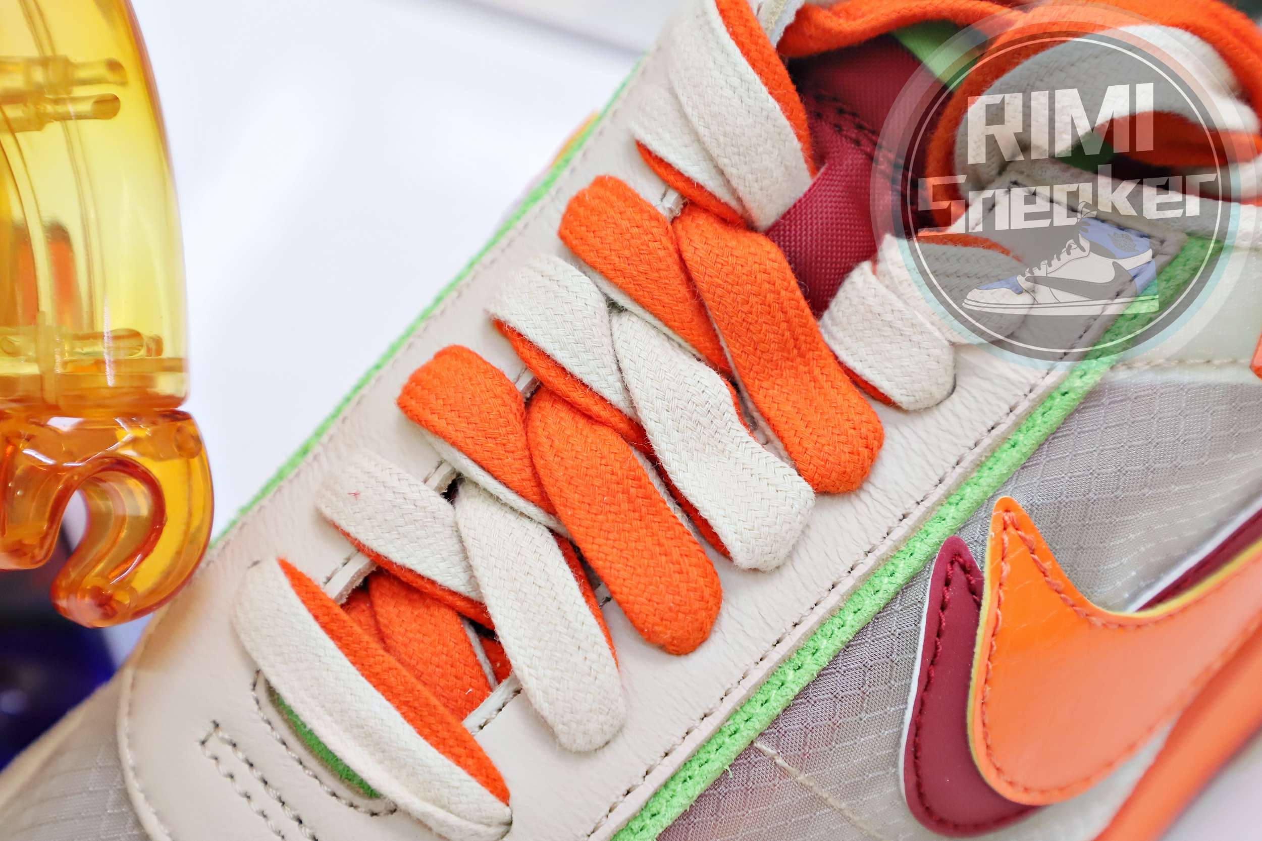 SACAI X CLOT X LDWAFFLE 'NET ORANGE BLAZE'