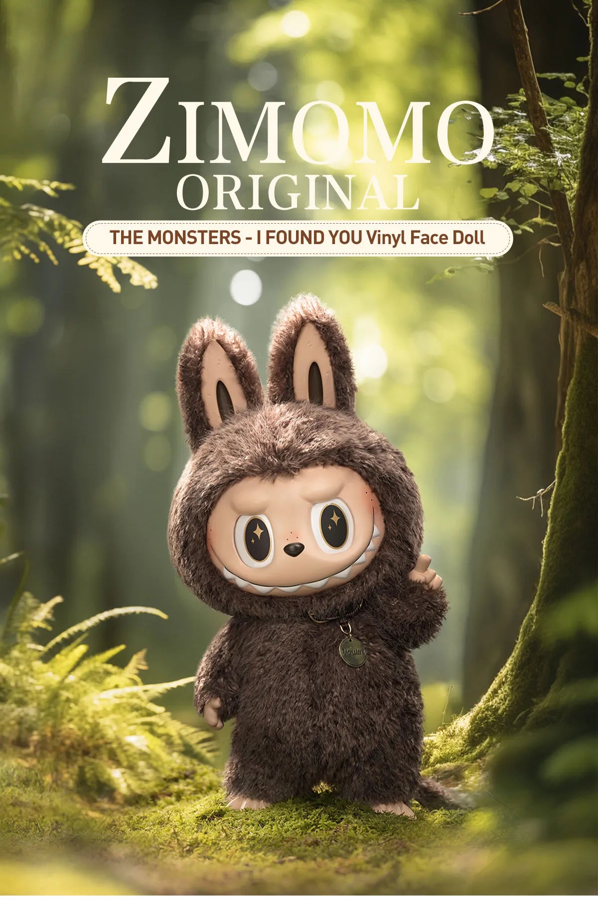 THE MONSTERS ZIMOMO V1 - I FOUND YOU Vinyl Face Doll