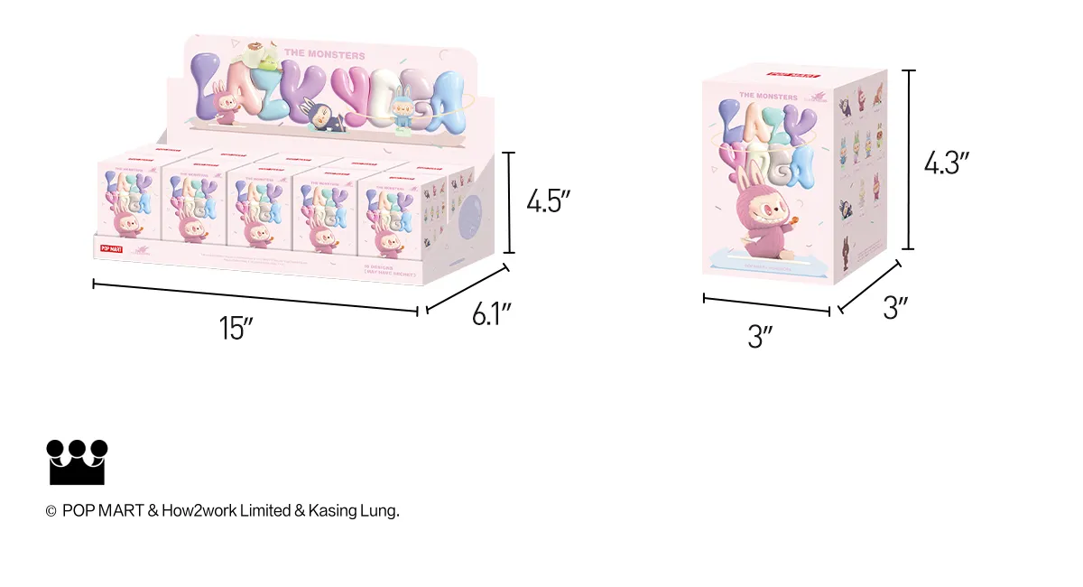 THE MONSTERS Lazy Yoga Series Figures