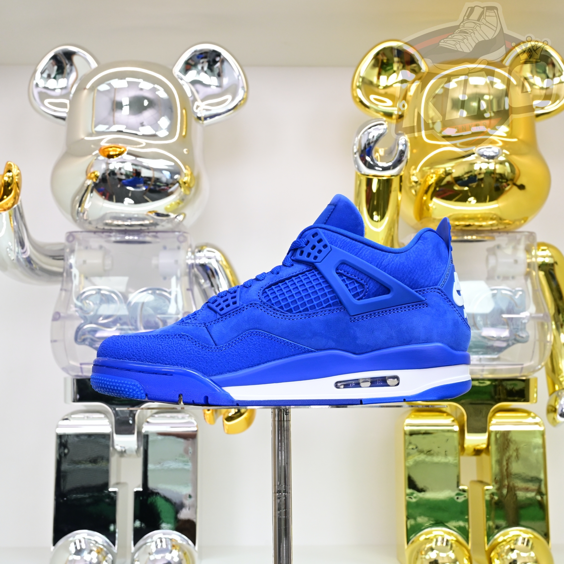 AIR JORDAN 4 RETRO OG SPIREWOOD BLUE SANL   HF4340-400