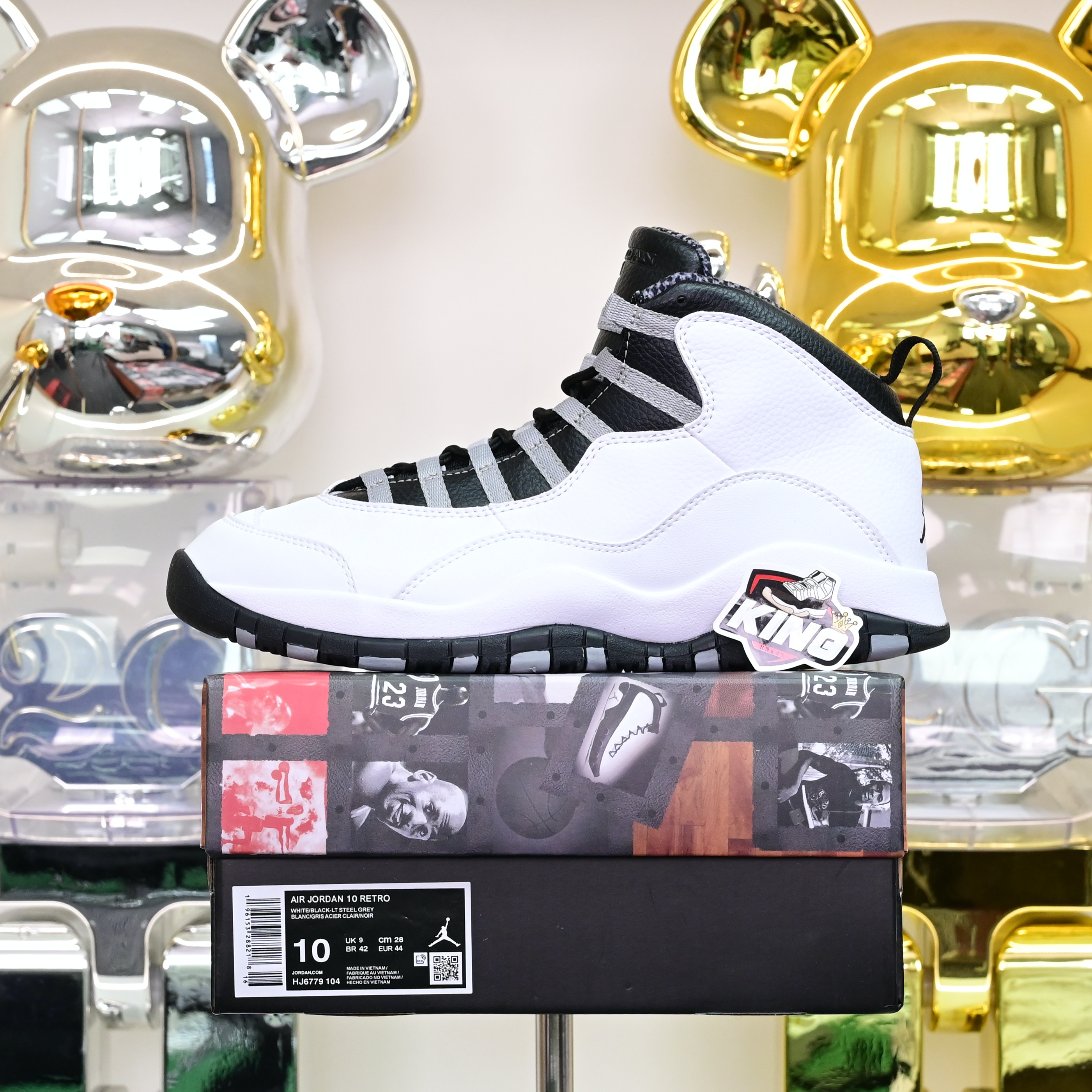 Air Jordan 10 OG“Steel” HJ6779-104