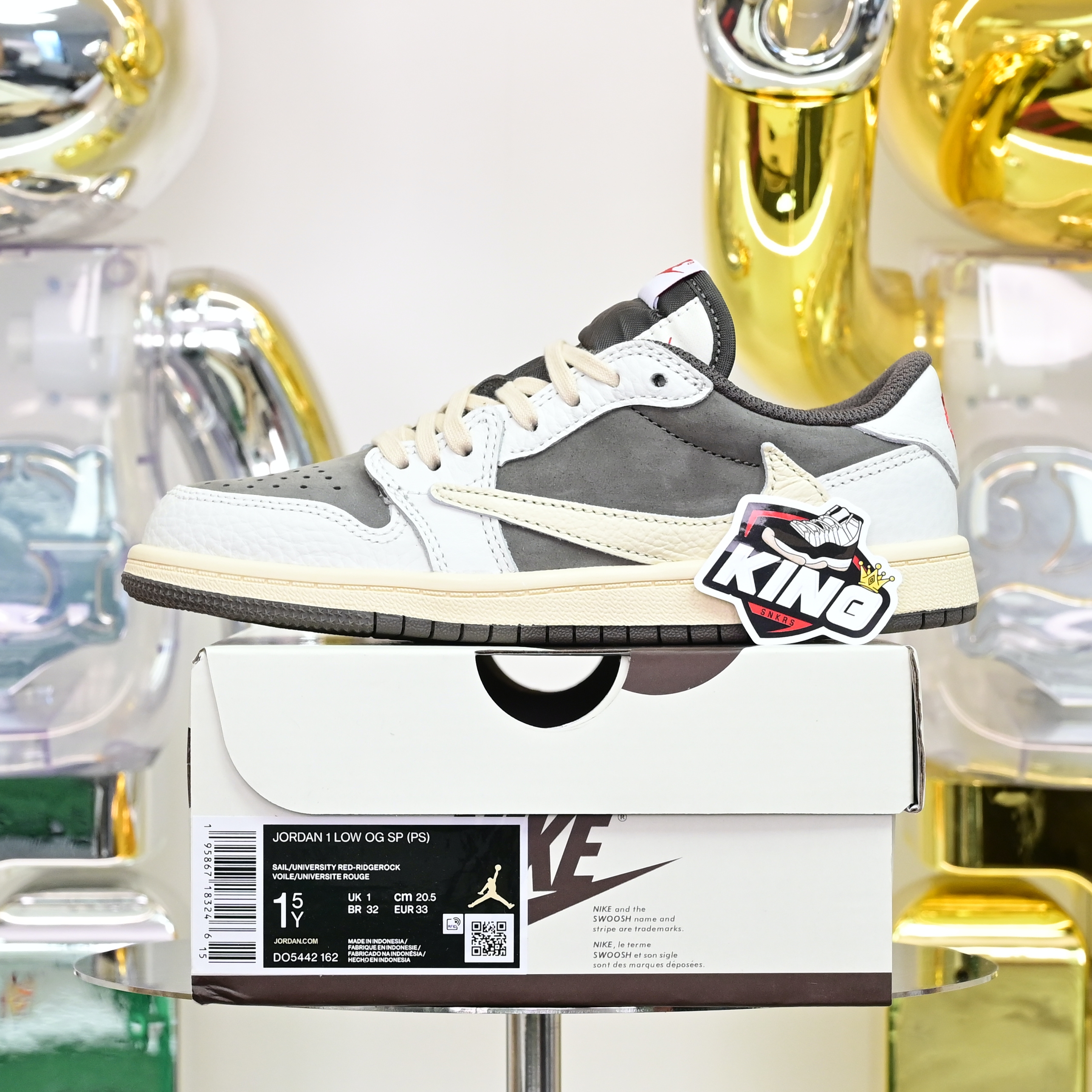 Kids Shoes Travis Scott x  Air Jordan 1 low og