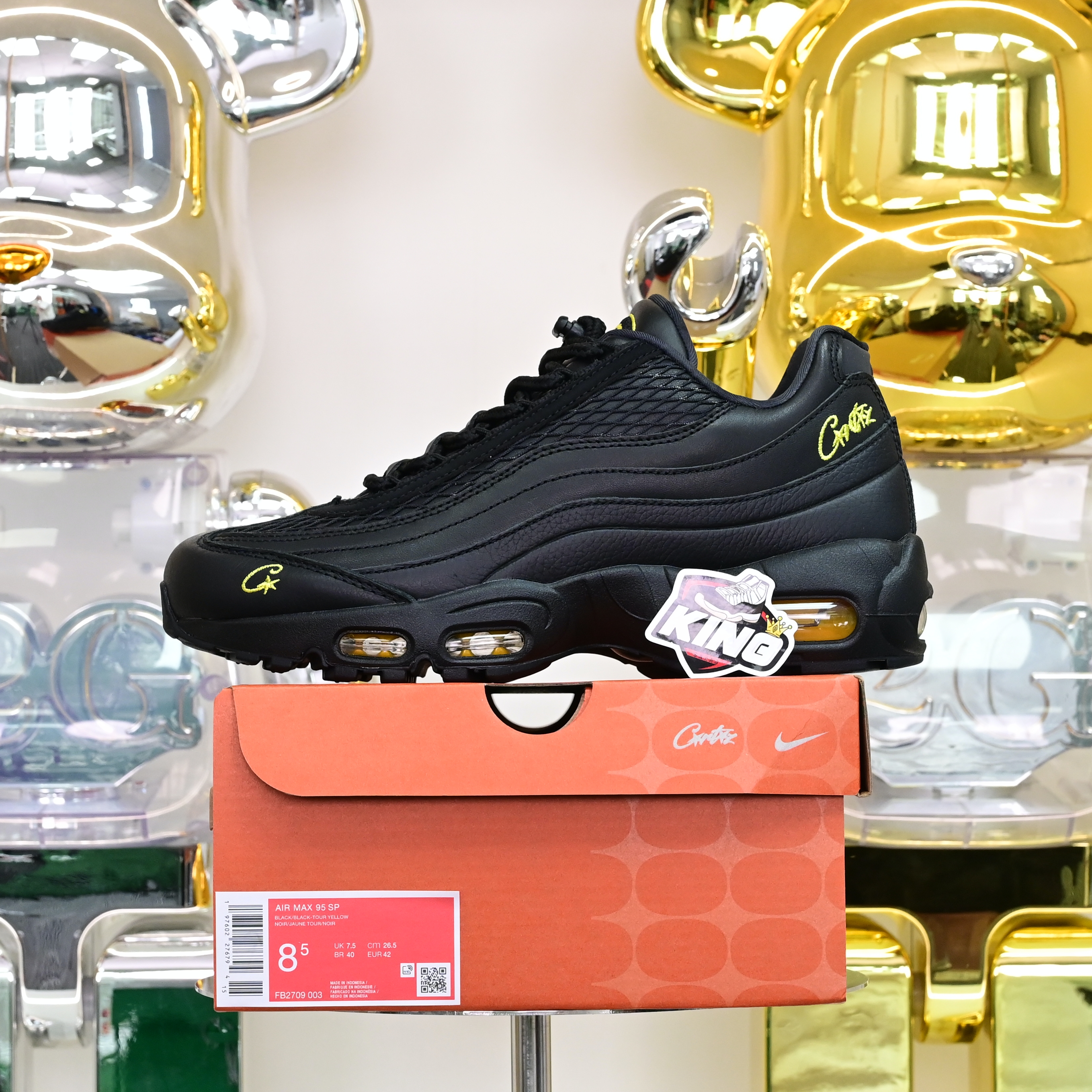 Corteiz x Nike Air Max 95 Tour Yellow  FB2709-003