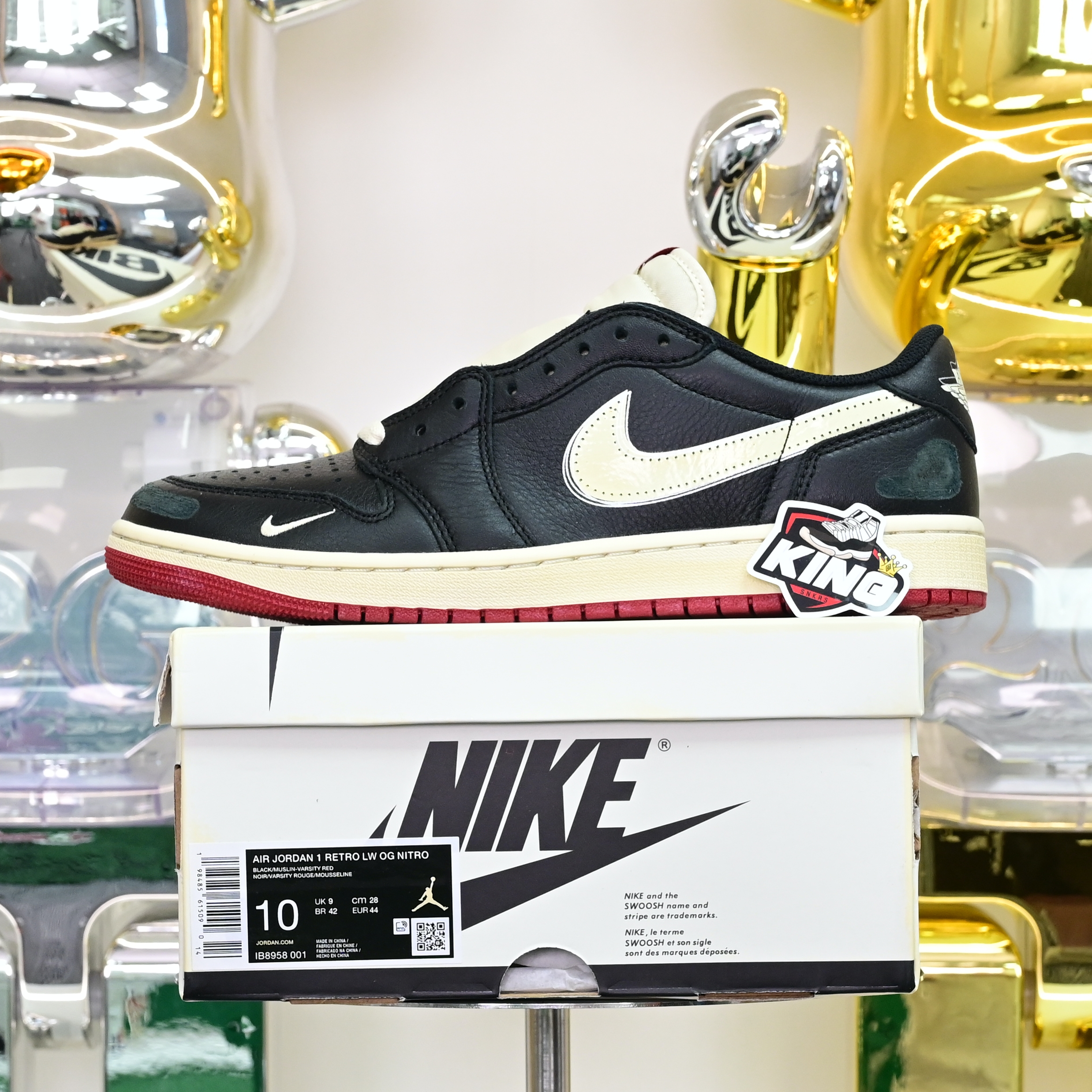 Nigel Sylvester x Air Jordan 1 Low OG Nitro