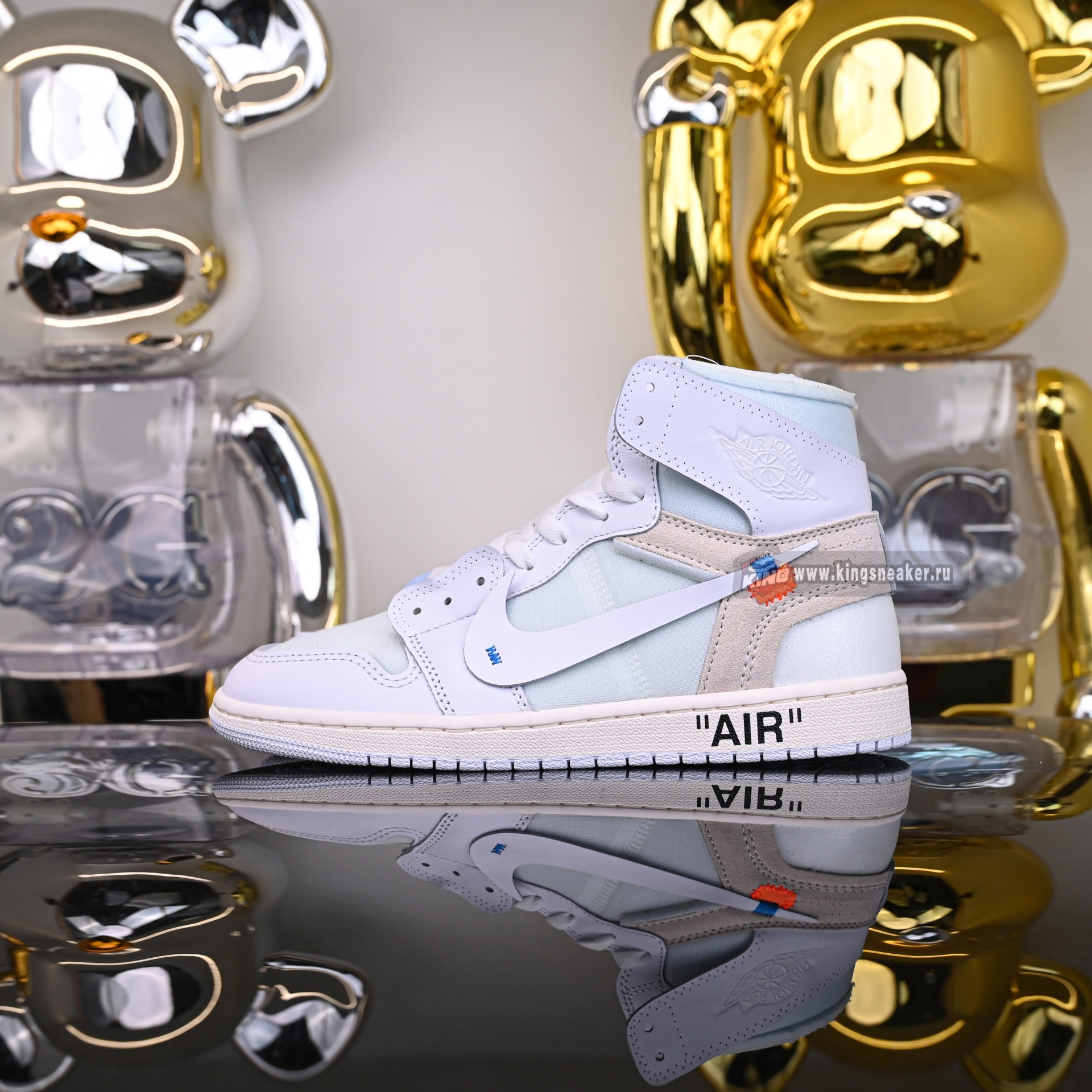 OFF-WHITE X AIR JORDAN 1 RETRO HIGH OG 'WHITE' 2018