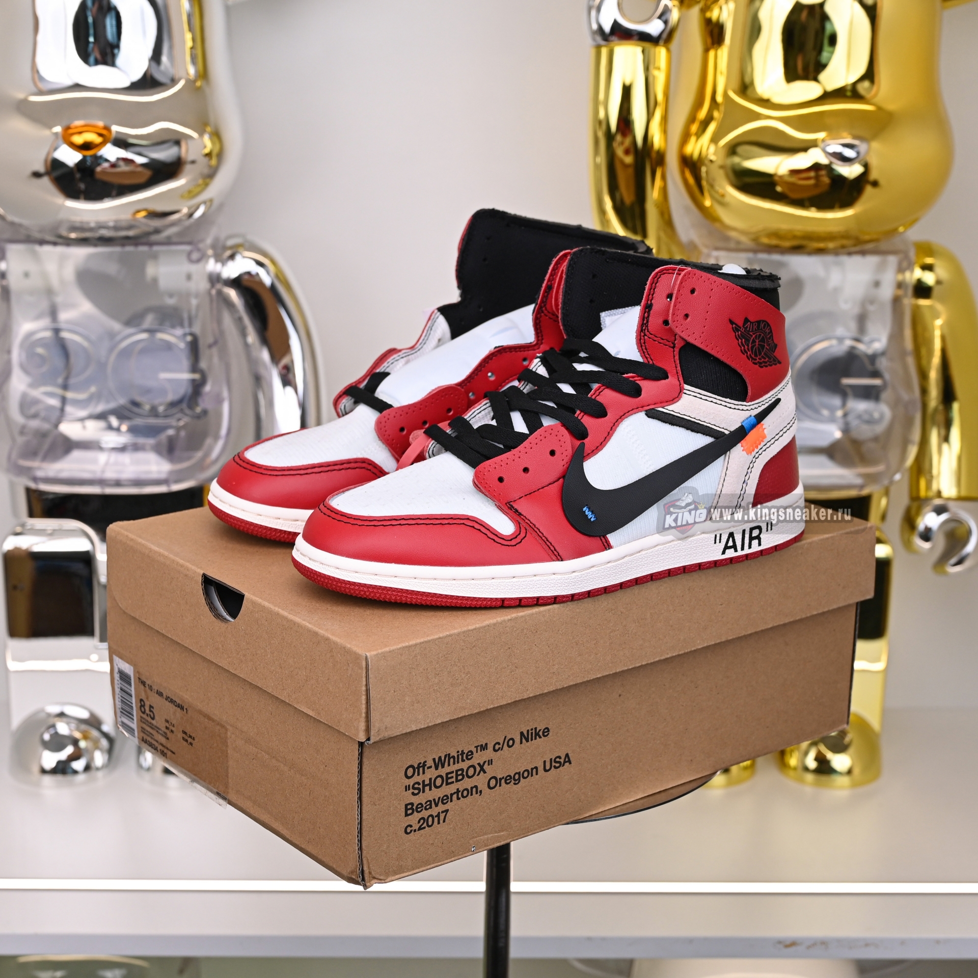 OFF-WHITE X AIR JORDAN 1 RETRO HIGH OG 'CHICAGO'