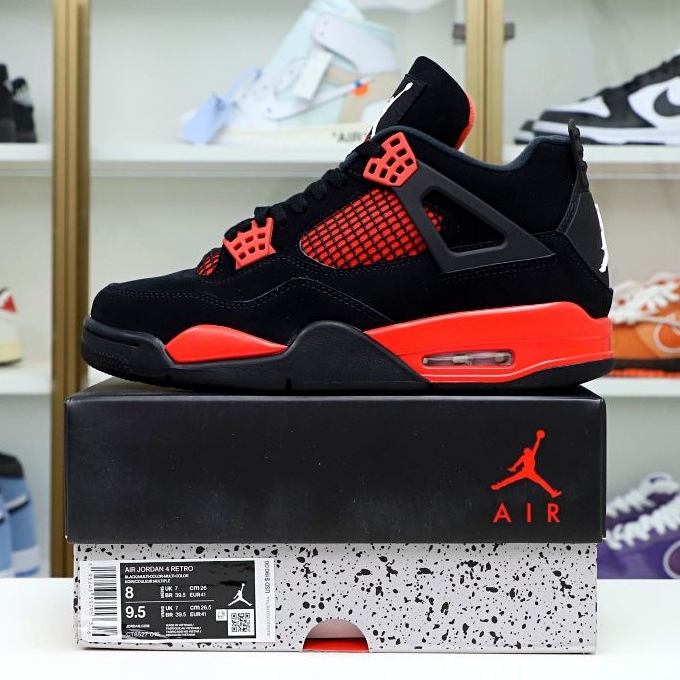 AIR JORDAN 4 RETRO 'RED THUNDER'