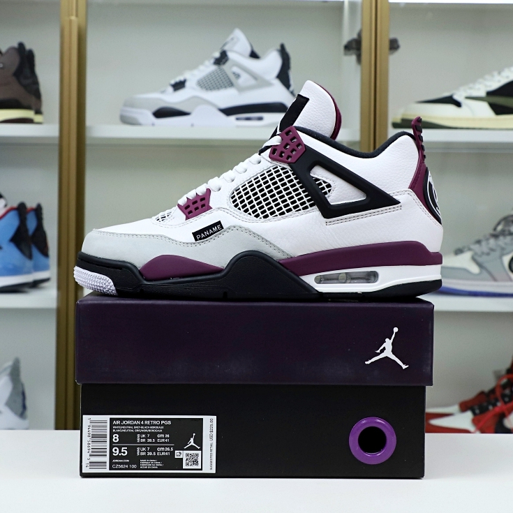 AIR JORDAN PARIS SAINT-GERMAIN X AIR JORDAN 4 RETRO 'BORDEAUX'