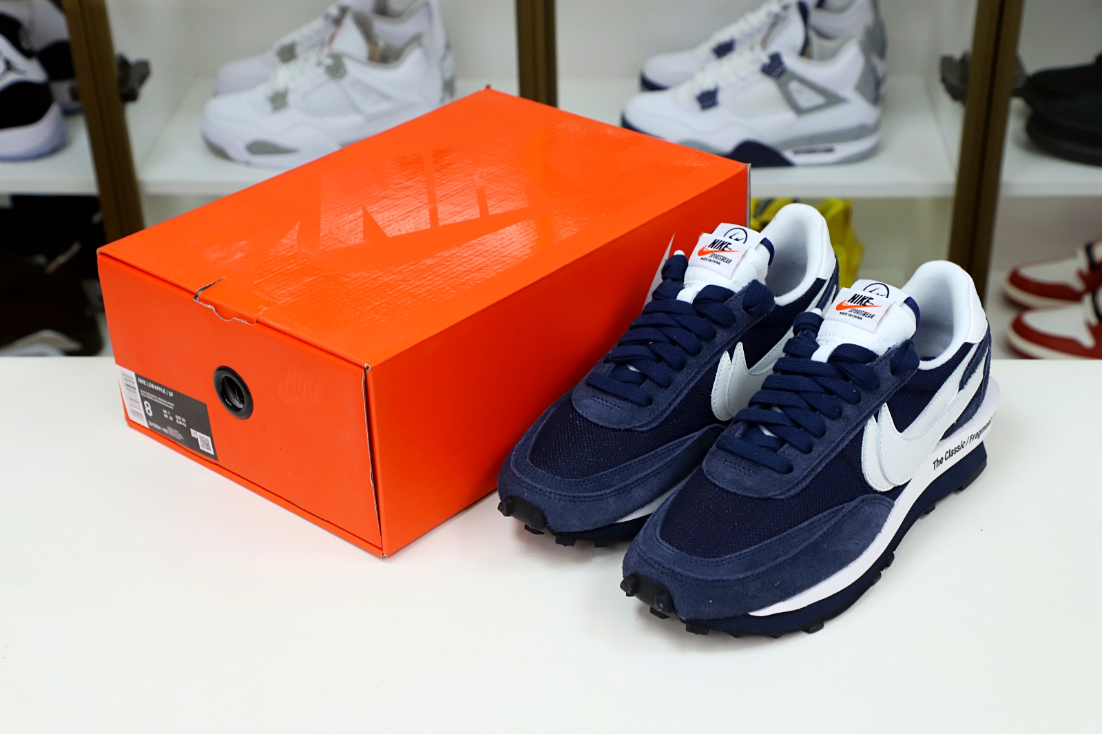 FRAGMENT DESIGN X SACAI X LDV WAFFLE 'BLACKENED BLUE'
