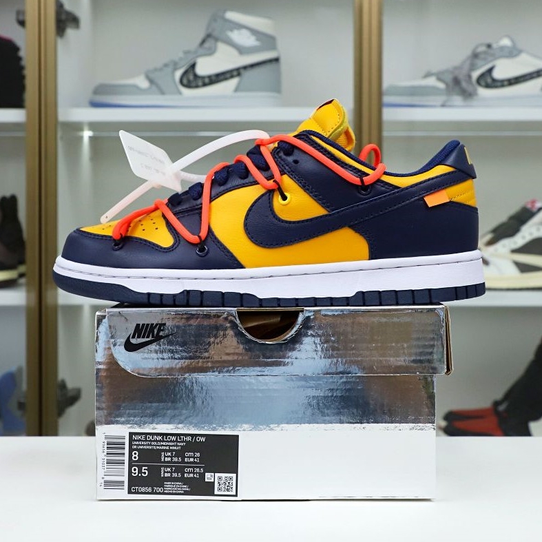 OFF-WHITE X DUNK LOW 'UNIVERSITY GOLD'