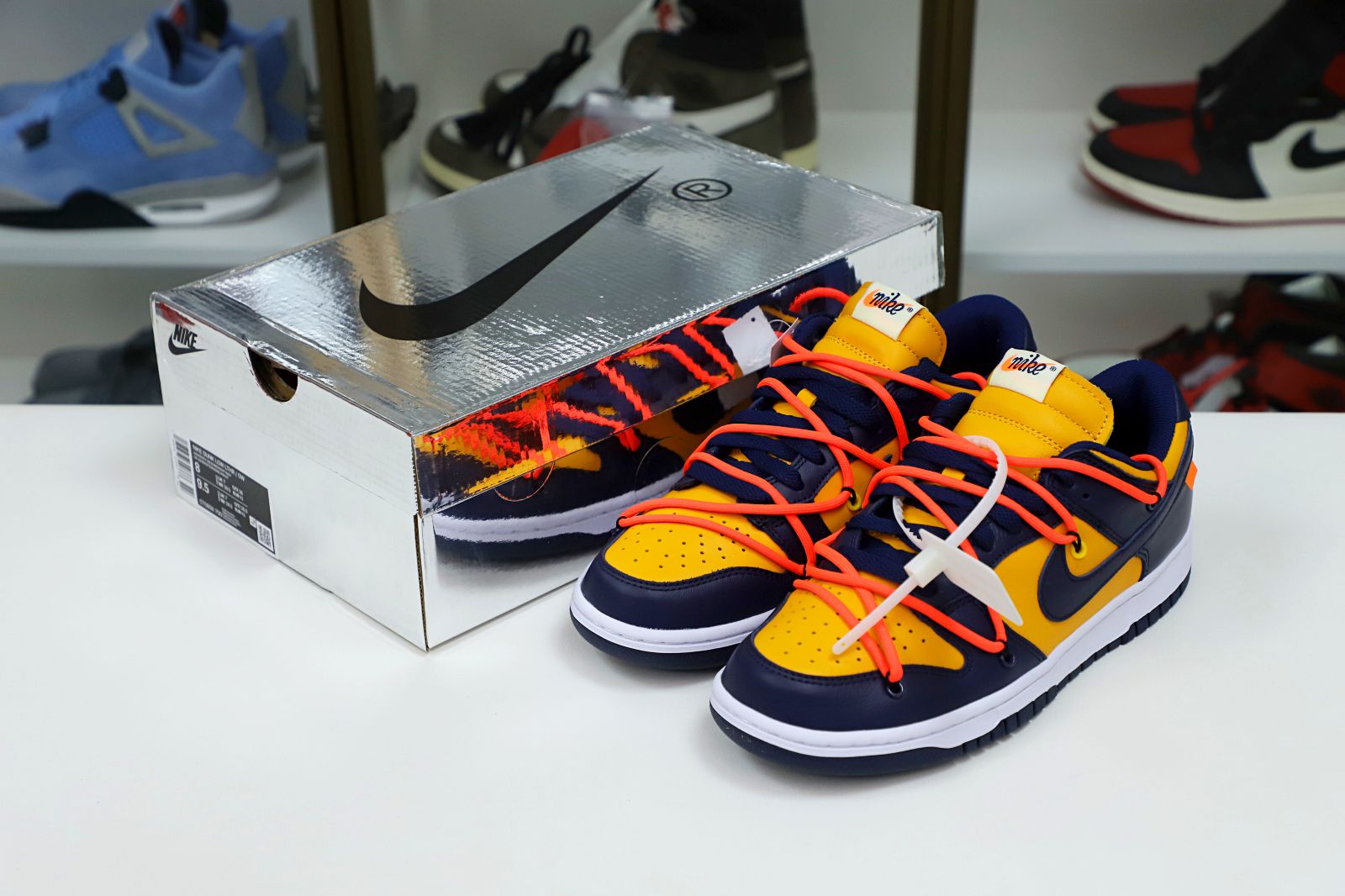 OFF-WHITE X DUNK LOW 'UNIVERSITY GOLD'