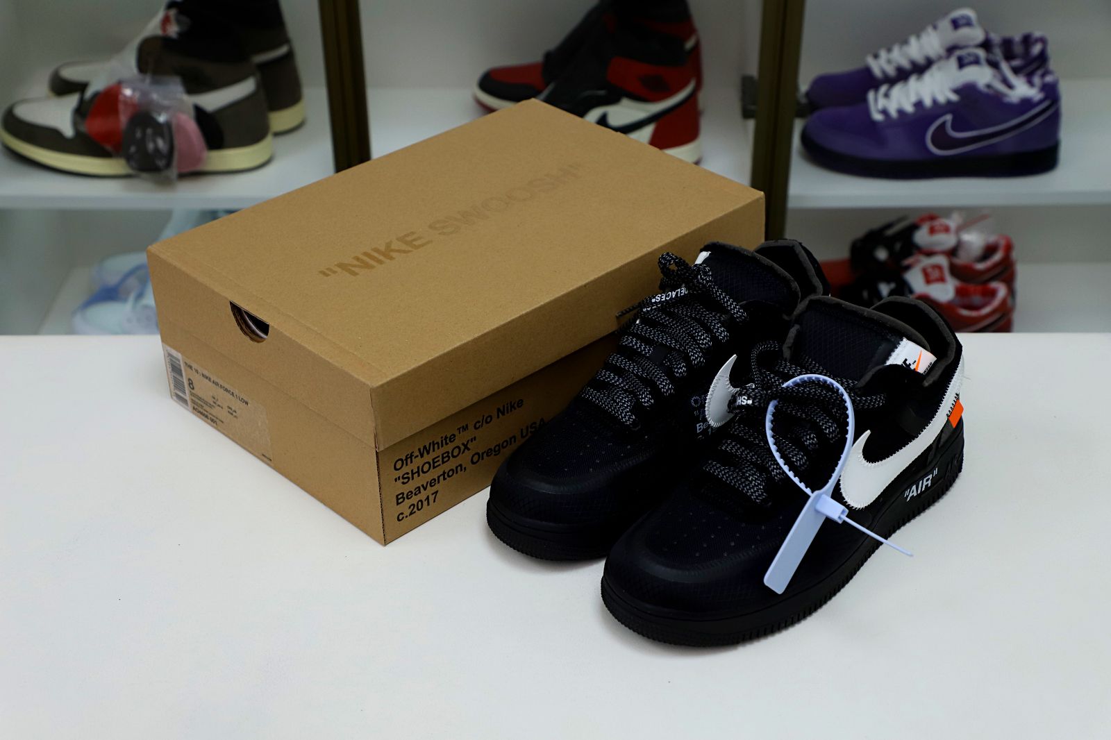 OFF-WHITE X AIR FORCE 1 LOW 'BLACK'