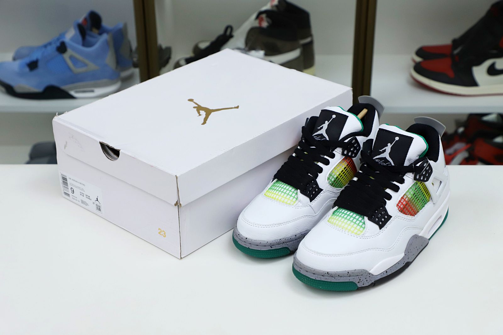 WMNS AIR JORDAN 4 RETRO 'RAST