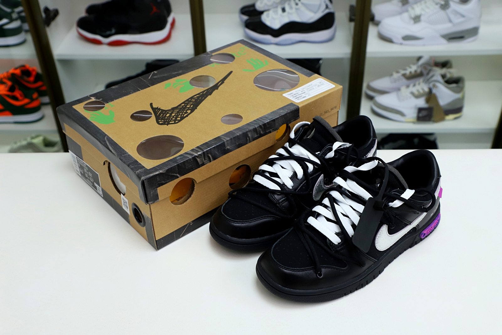 OFF-WHITE X DUNK LOW 'LOT 50 OF 50'