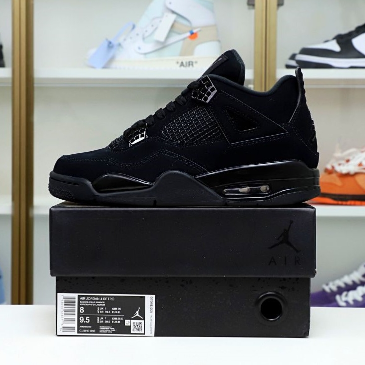 AIR JORDAN 4 RETRO 'BLACK CAT' 2020