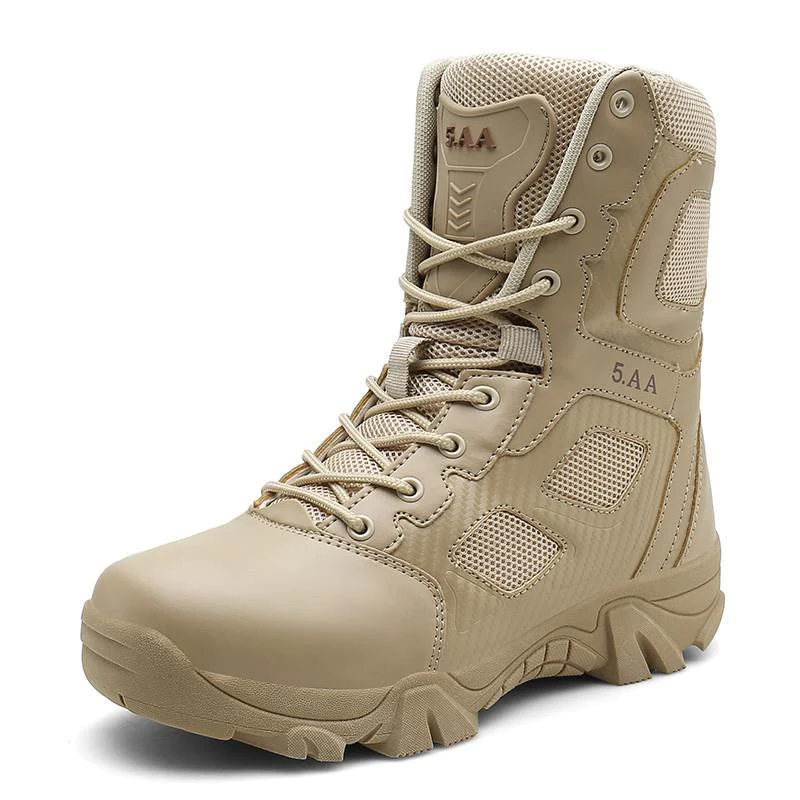 High Quality Military Leather Outdoor Shoes Boots
