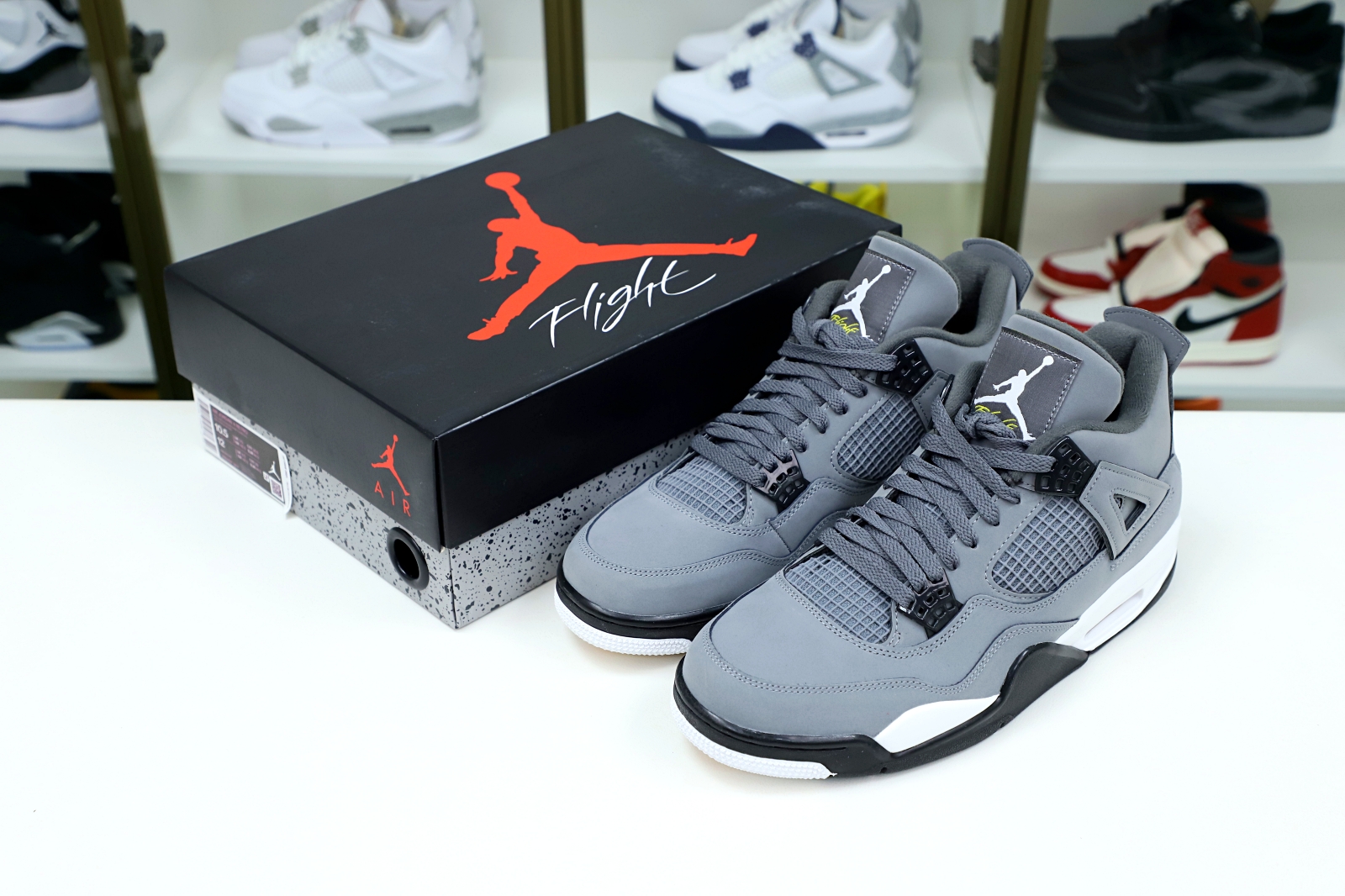 AIR JORDAN 4 RETRO 'COOL GREY' 2019