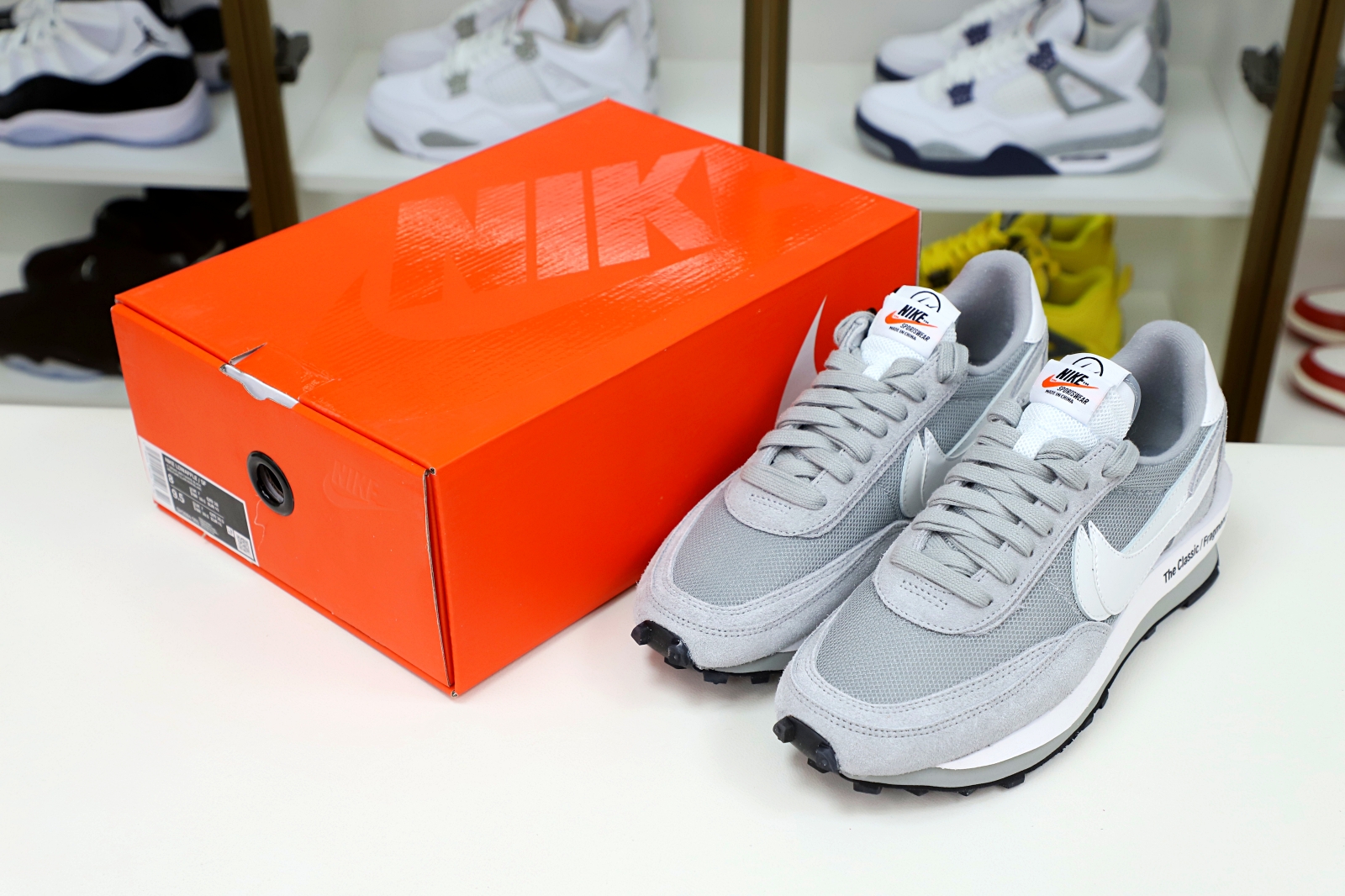 FRAGMENT DESIGN X SACAI X LDV WAFFLE 'LIGHT SMOKE GREY'