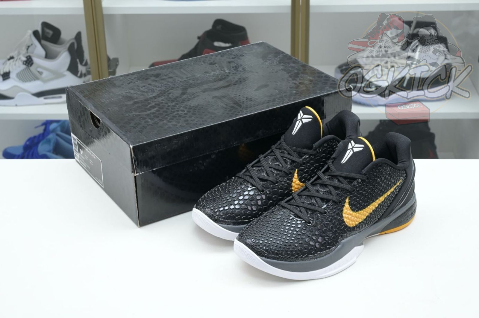 Nike Zoom Kobe 6 Black Del Sol