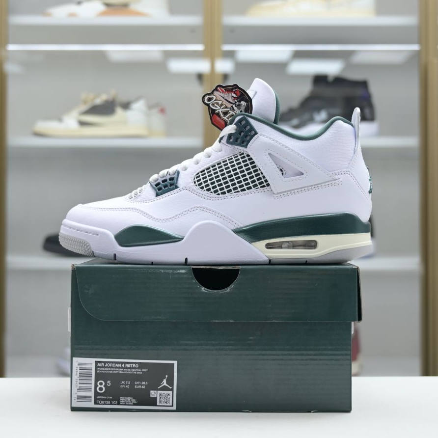 Air Jordan 4 Oxidized Green