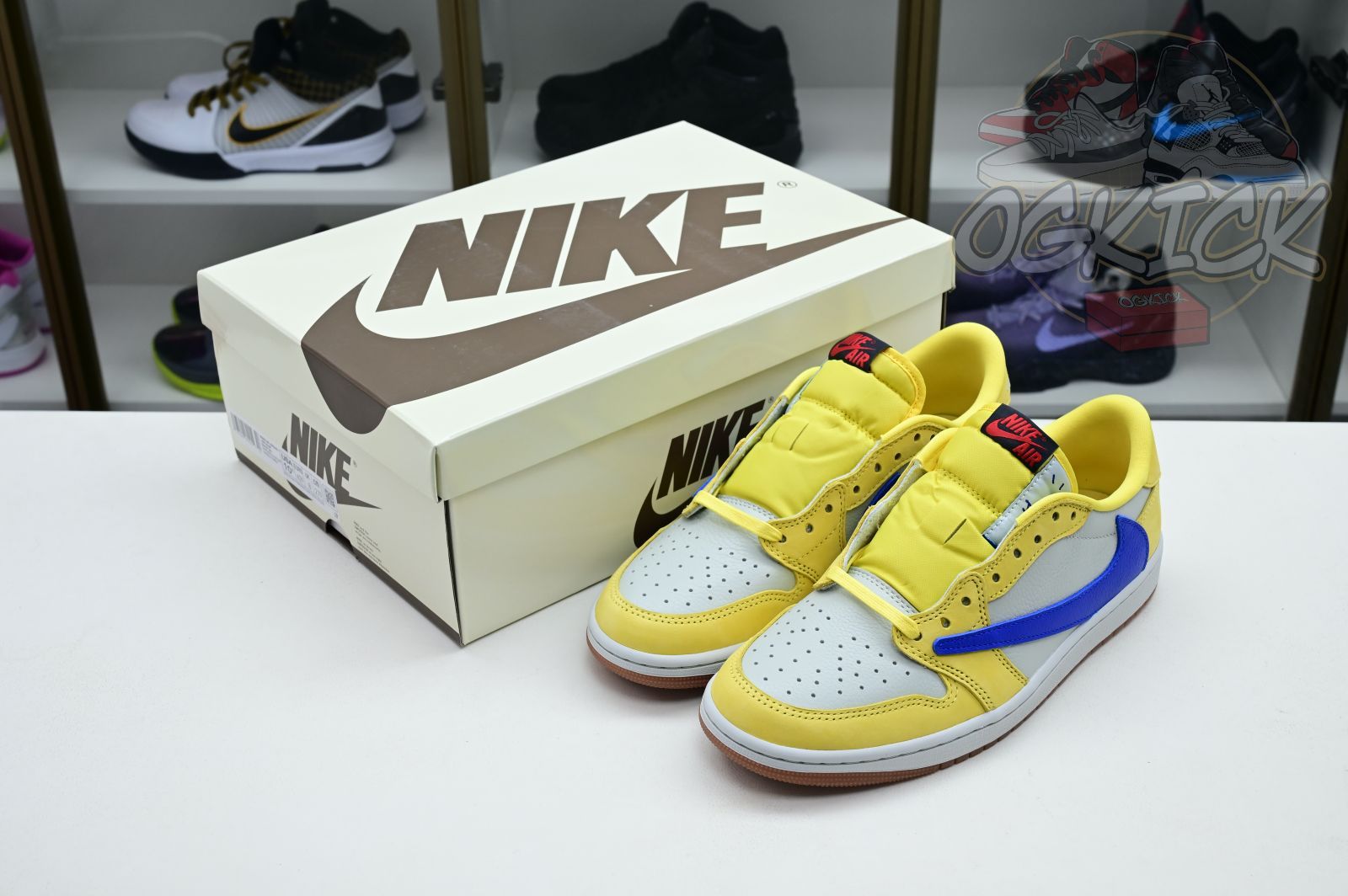 Travis Scott x Jordan Air Jordan 1 Low Canary