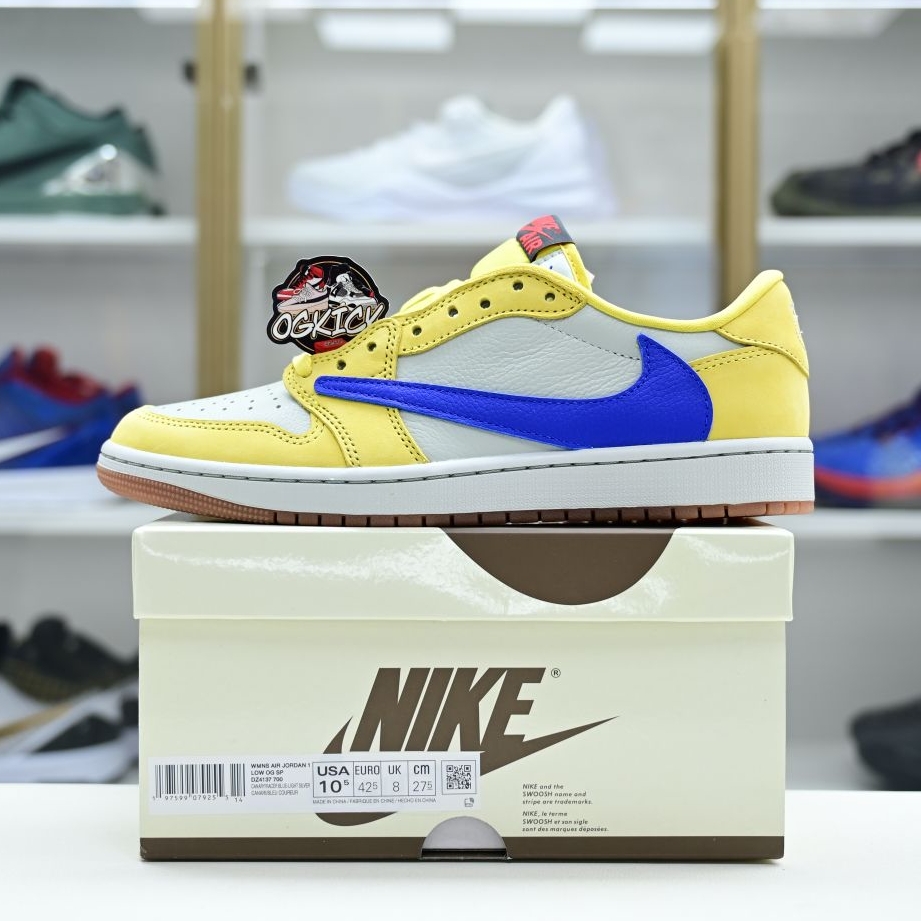 Travis Scott x Jordan Air Jordan 1 Low Canary