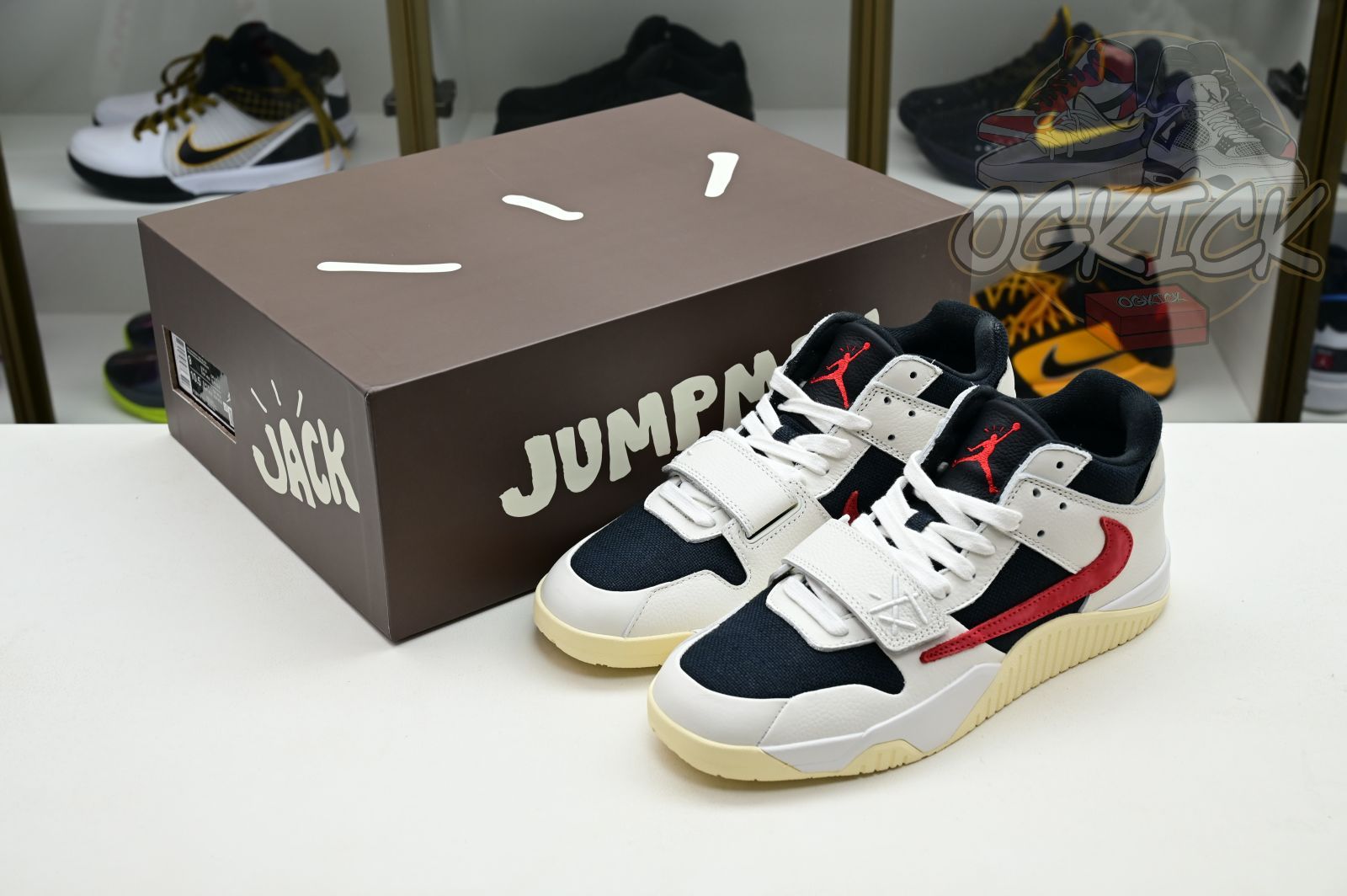 Travis Scottx Jordan Jumpman Jack TR “University Red”
