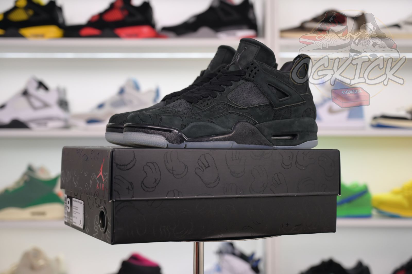 Jordan Air Jordan 4 kaws black