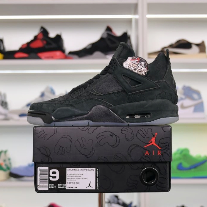 Jordan Air Jordan 4 kaws black