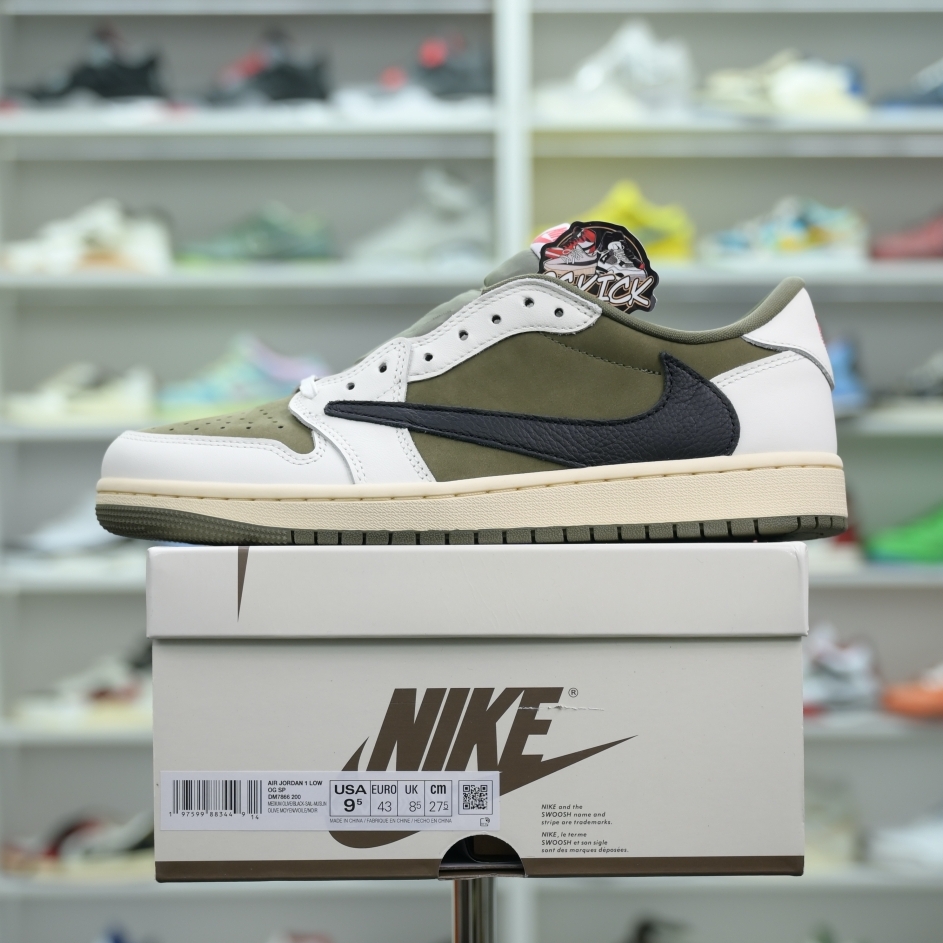 Travis Scott x Jordan Air Jordan 1 Low OG “Medium Olive”
