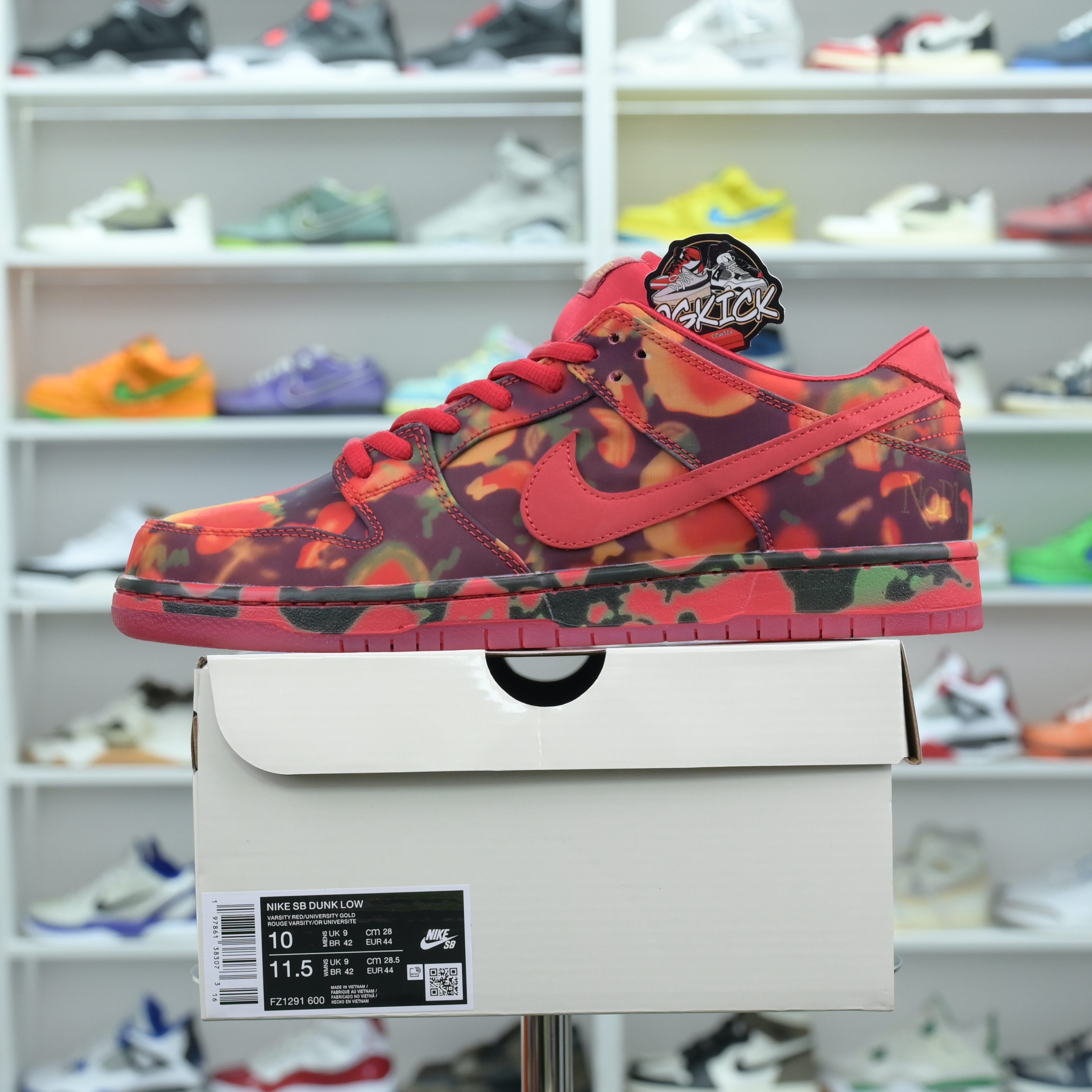 The Wizard of Oz x Nike SBDunk Low“Ruby Slipper”