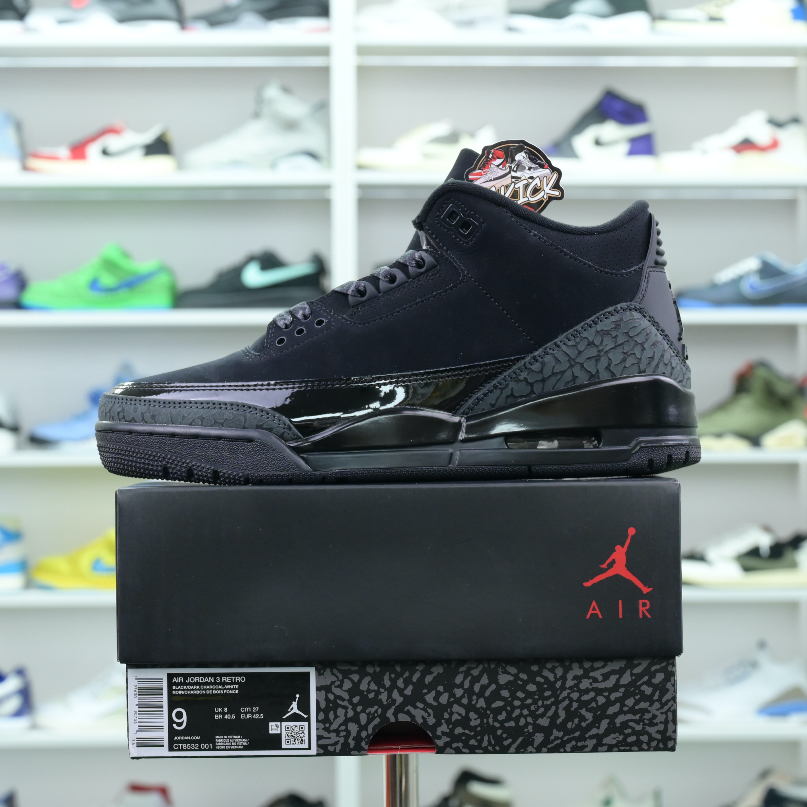 Jordan Air Jordan3“Black Cat”